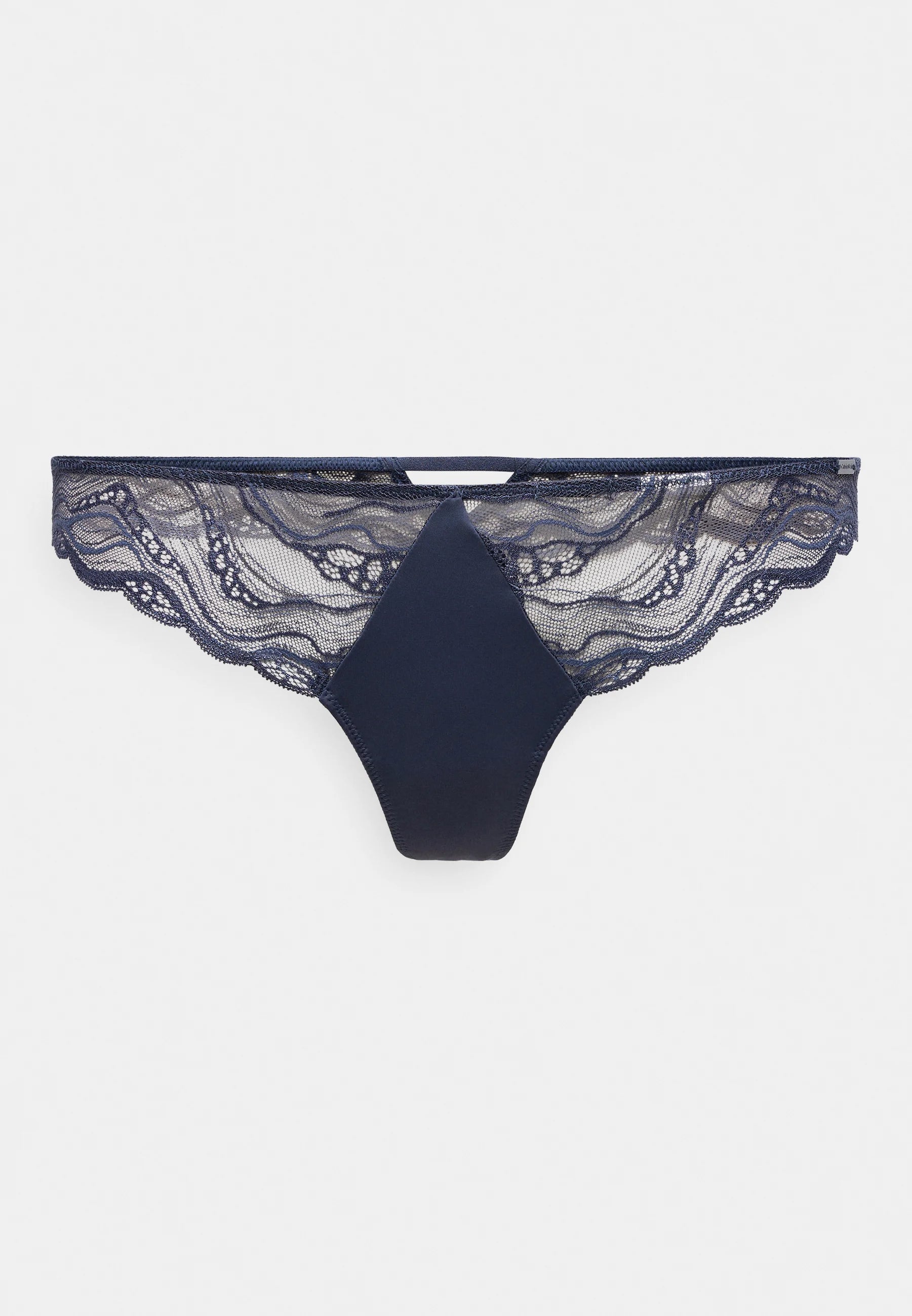 Calvin Klein Spitzen-Satin-Tanga – Speakeasy