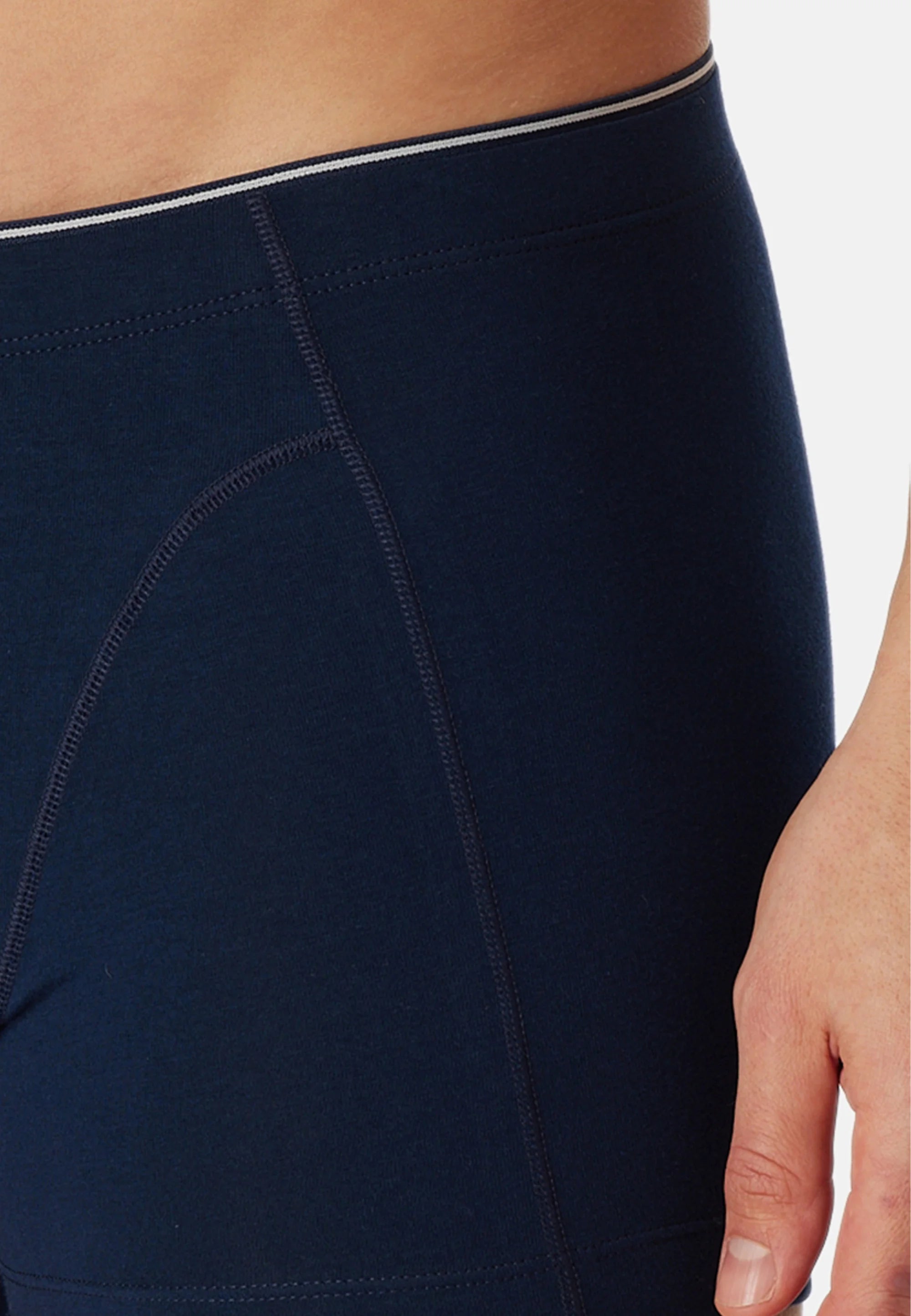 Schiesser, lot de 5 boxers – noir, bleu