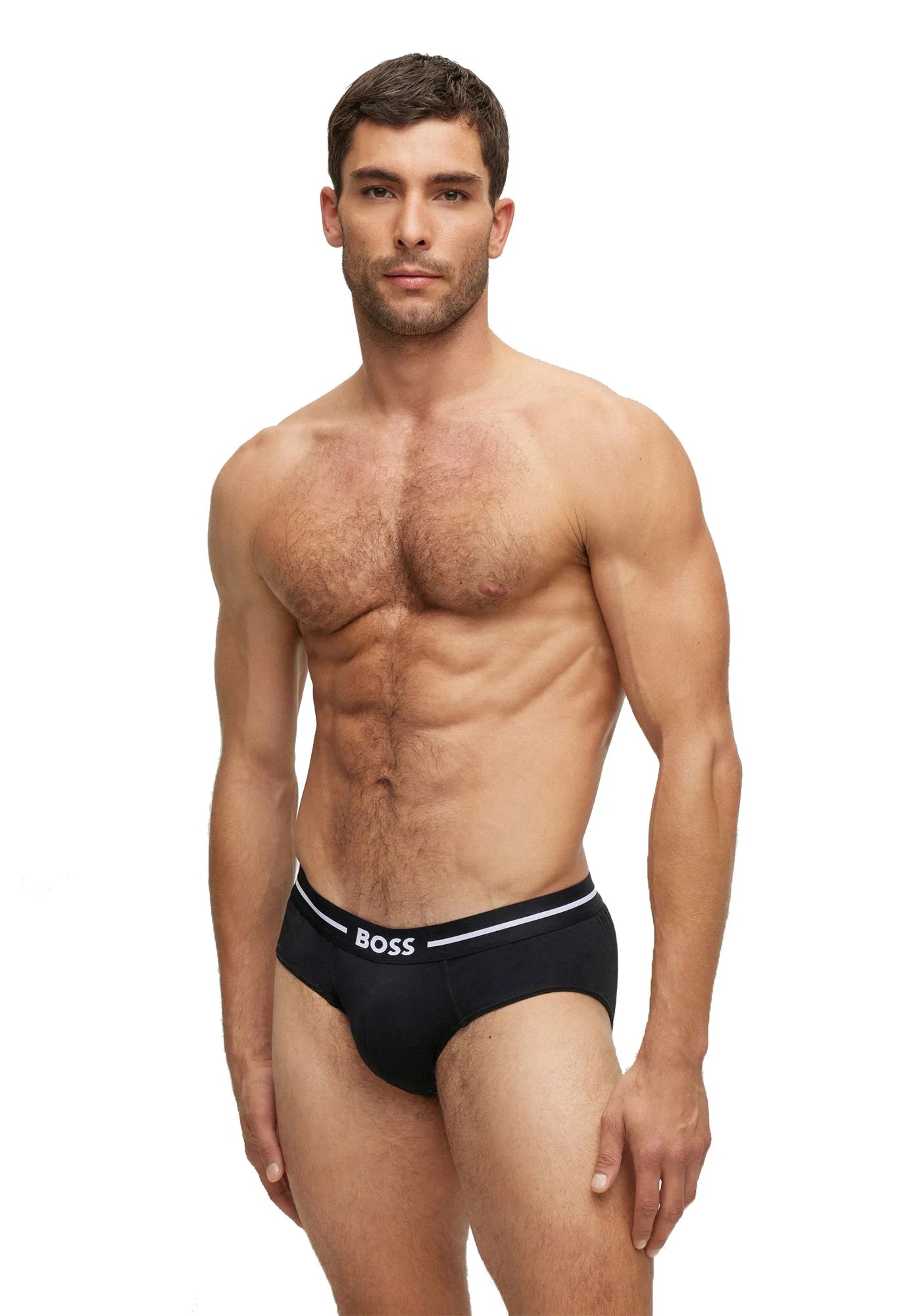 BOSS Hipbr Bold 3 Pack Briefs – Black