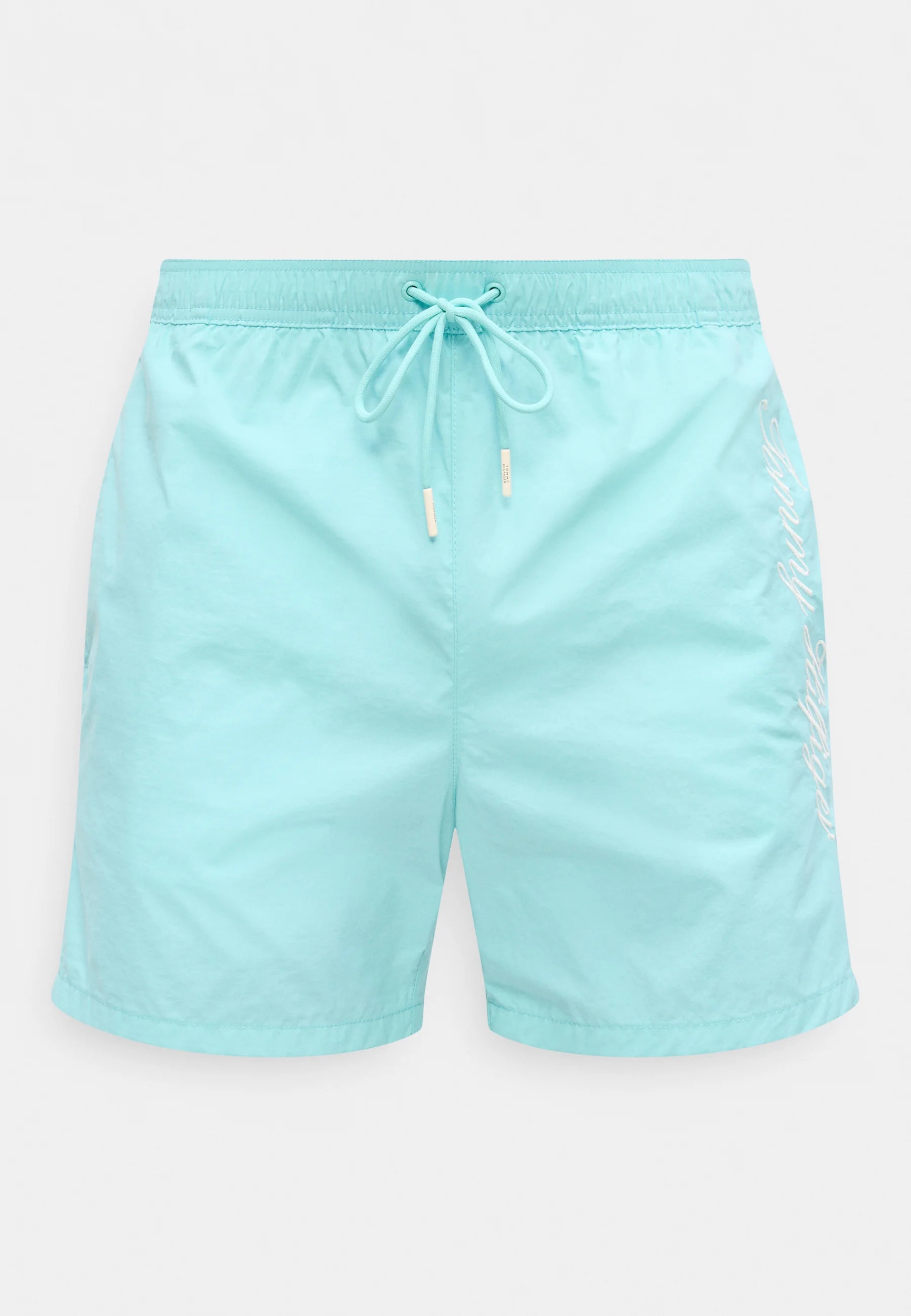 Tommy Hilfiger Script Logo Swim Shorts – Arctic Aqua