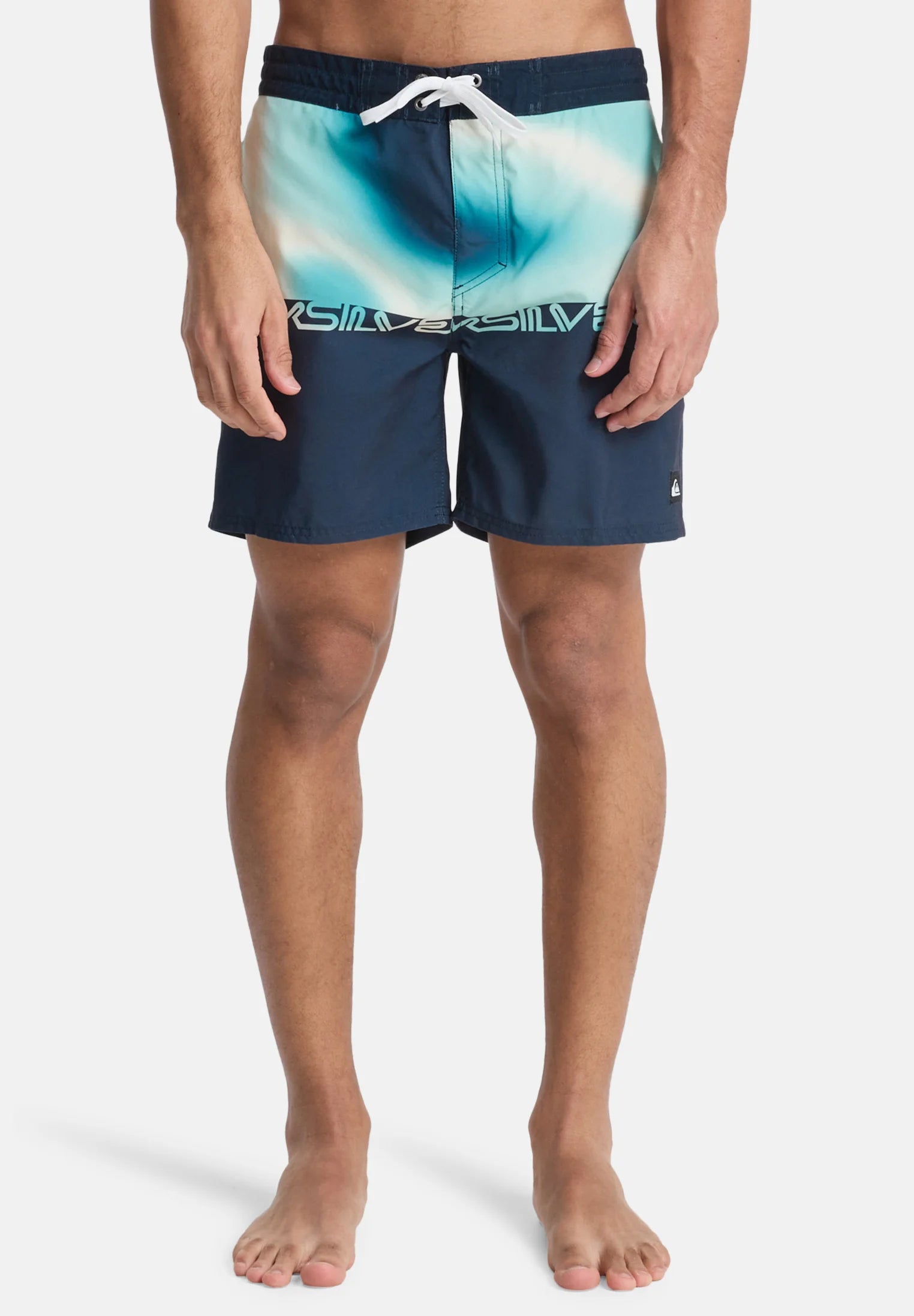 Quiksilver Everyday Half Jam Swim Shorts – Dark Navy Wordblock