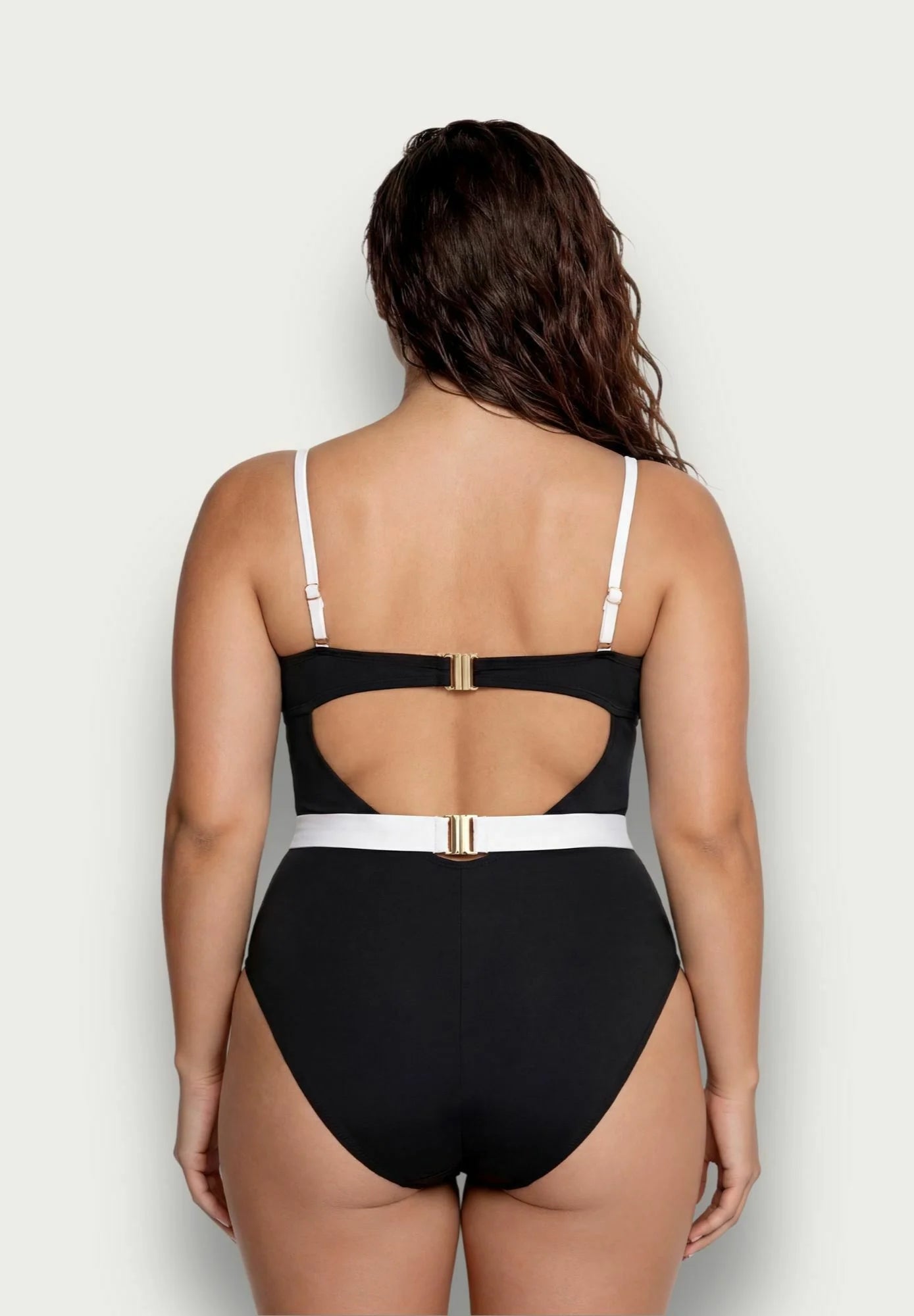 Módní plavky Yamamay Sculpt – černé, bílé