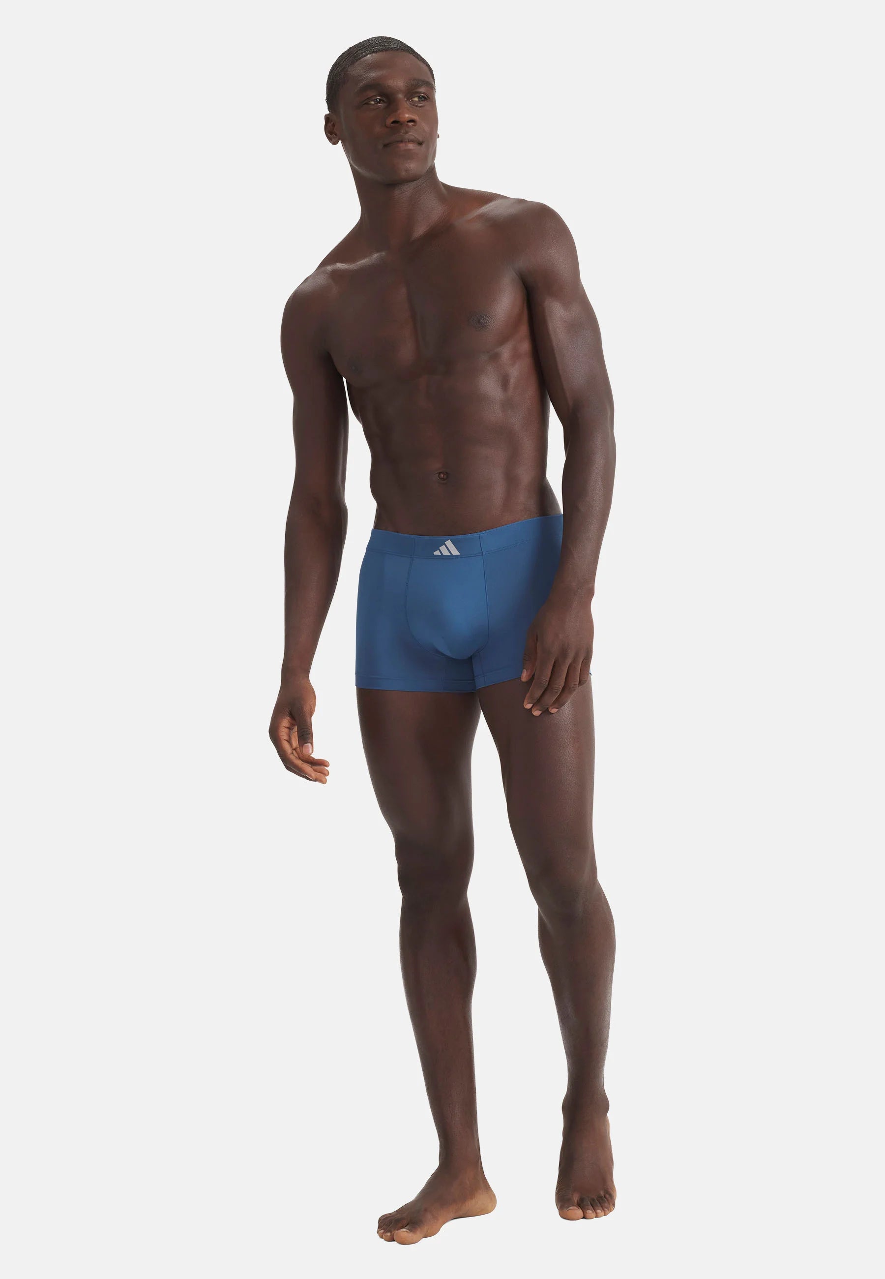 Boxers Adidas Sportswear Micro Tech 6 Pack - Noir, Bleu Gris, Pétrole
