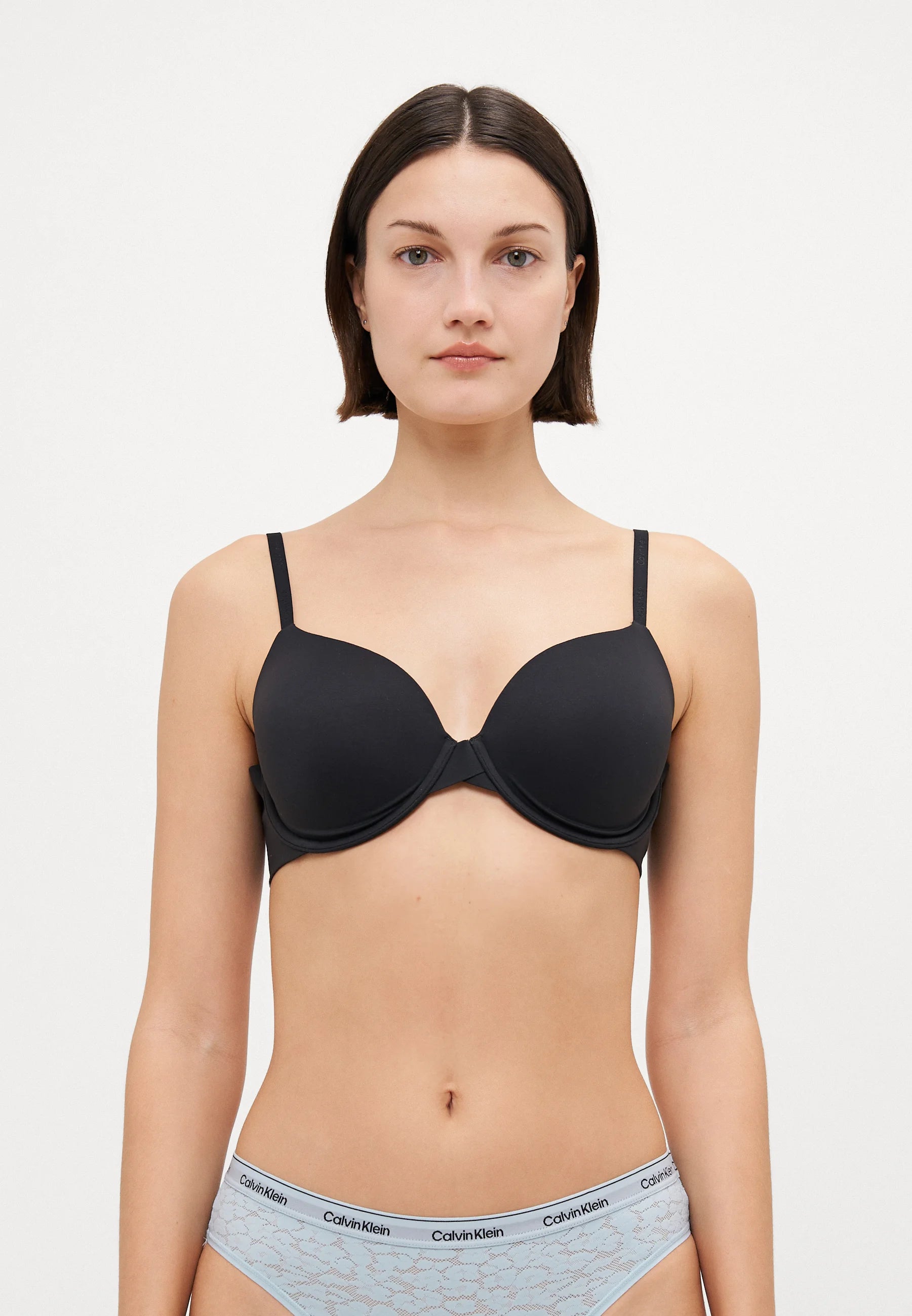 Calvin Klein Perfectly Fit Full Coverage Underwired Bra – Black