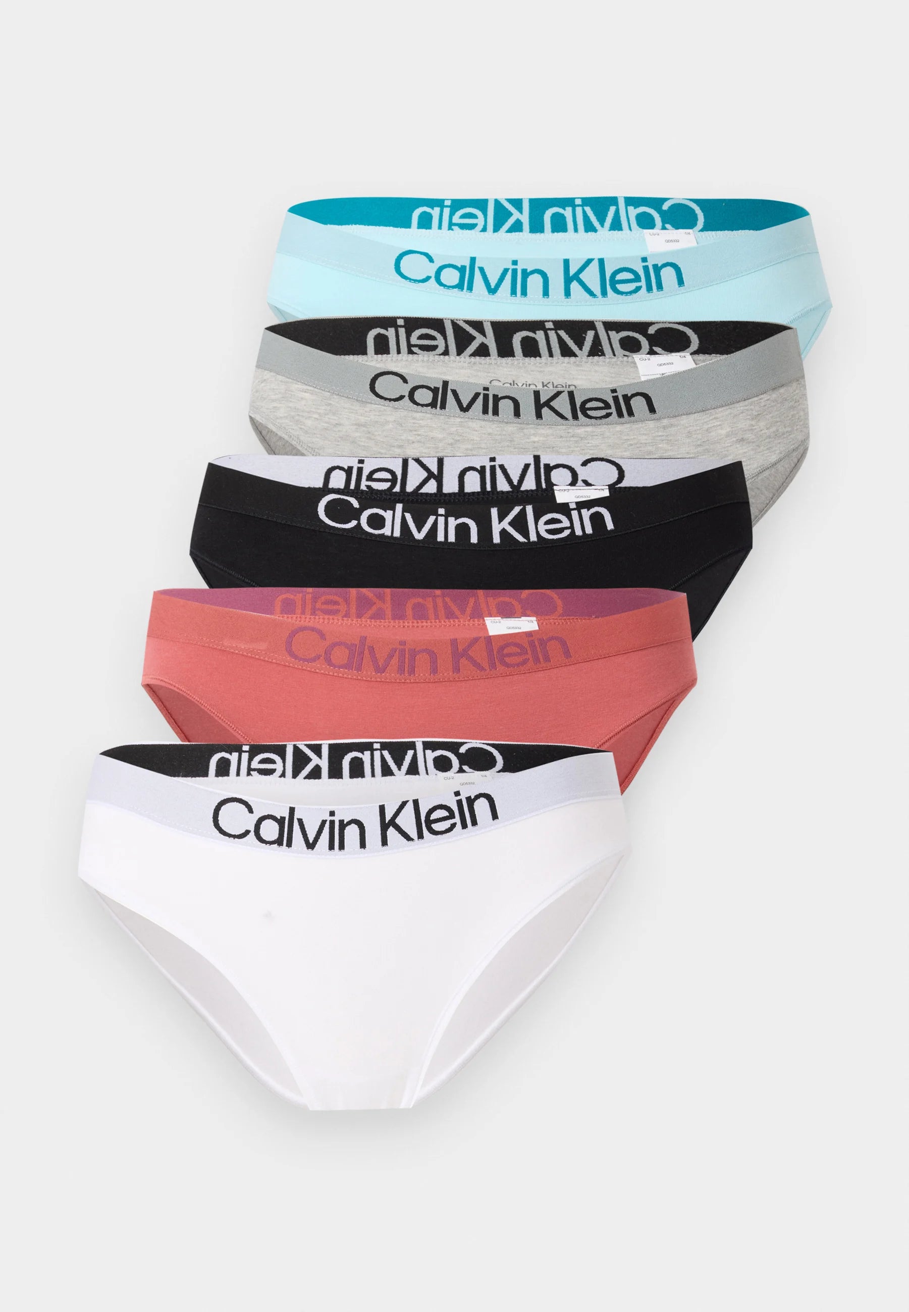 Calvin Klein Briefs – 5 Pack, Black, Grey, Dusty Cedar, Antar