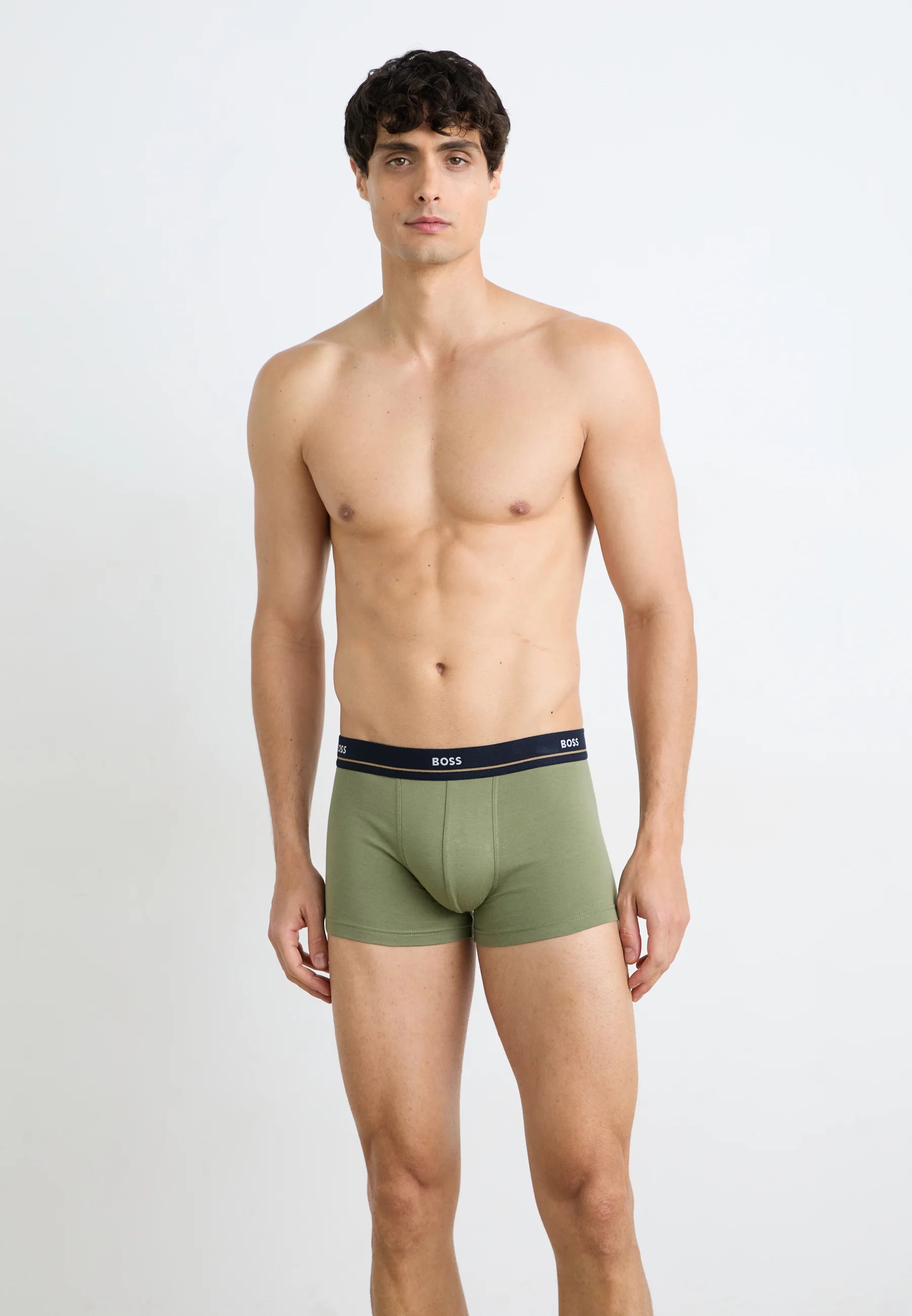 BOSS Trunk Essential 5 Pack – Trunks – Black, Green, Grey