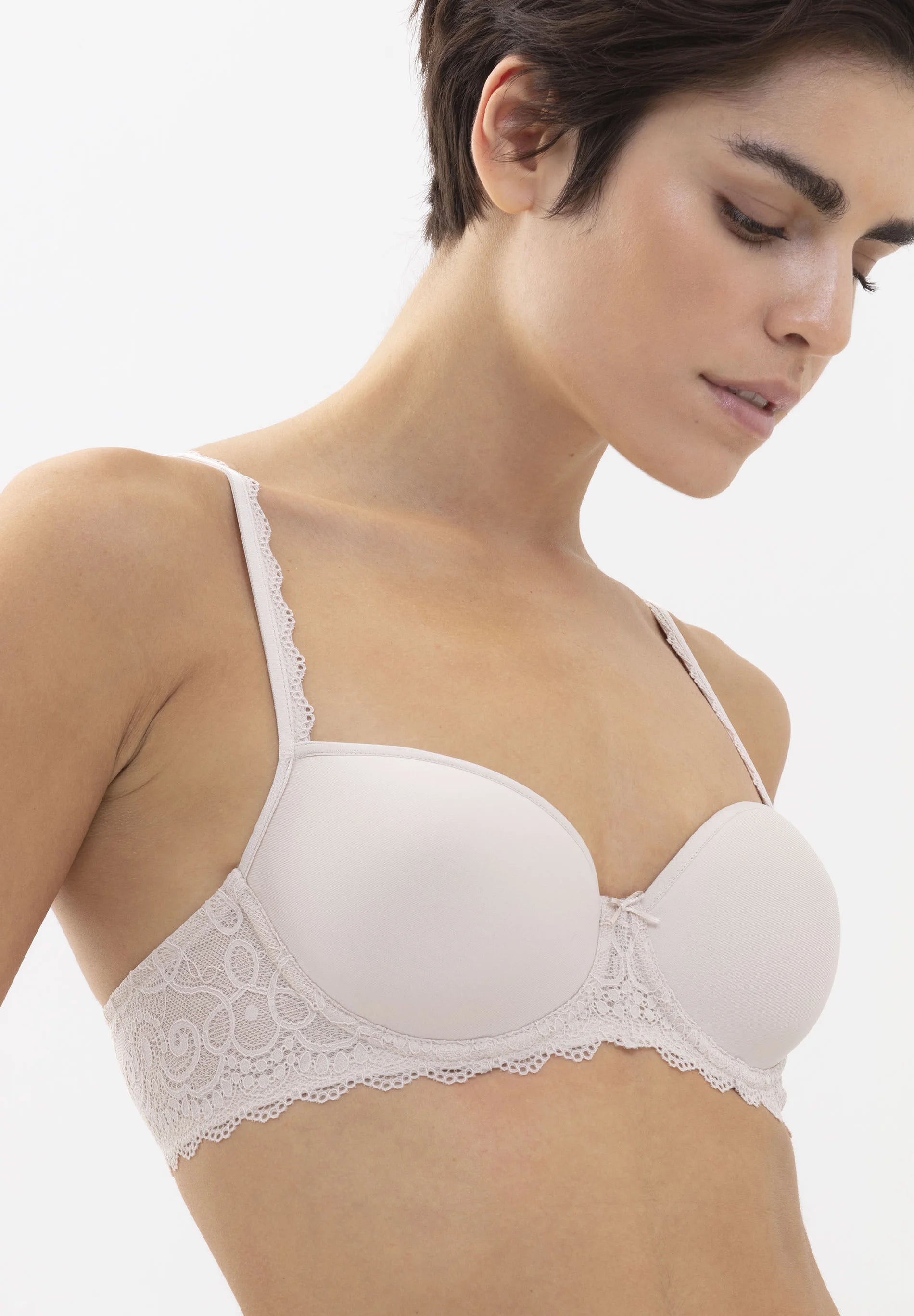 MEY Spacer Half Cup Underwire Bra – Beige