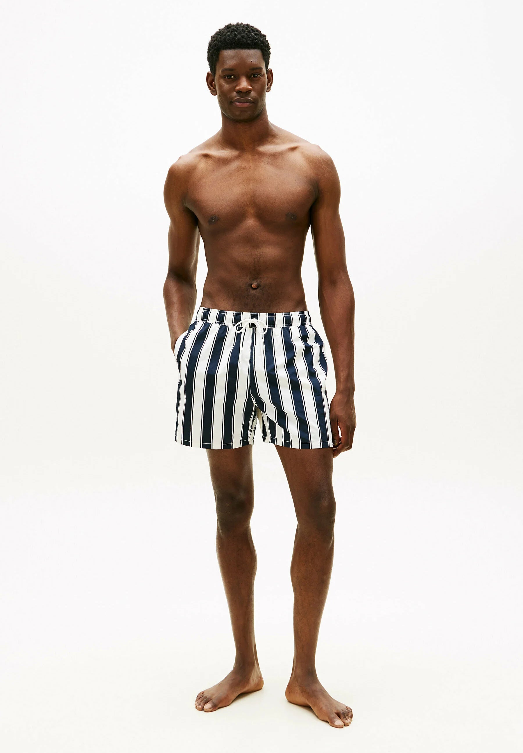 Tommy Hilfiger Stripe Swim Shorts – Summer Stripe Desert Sky