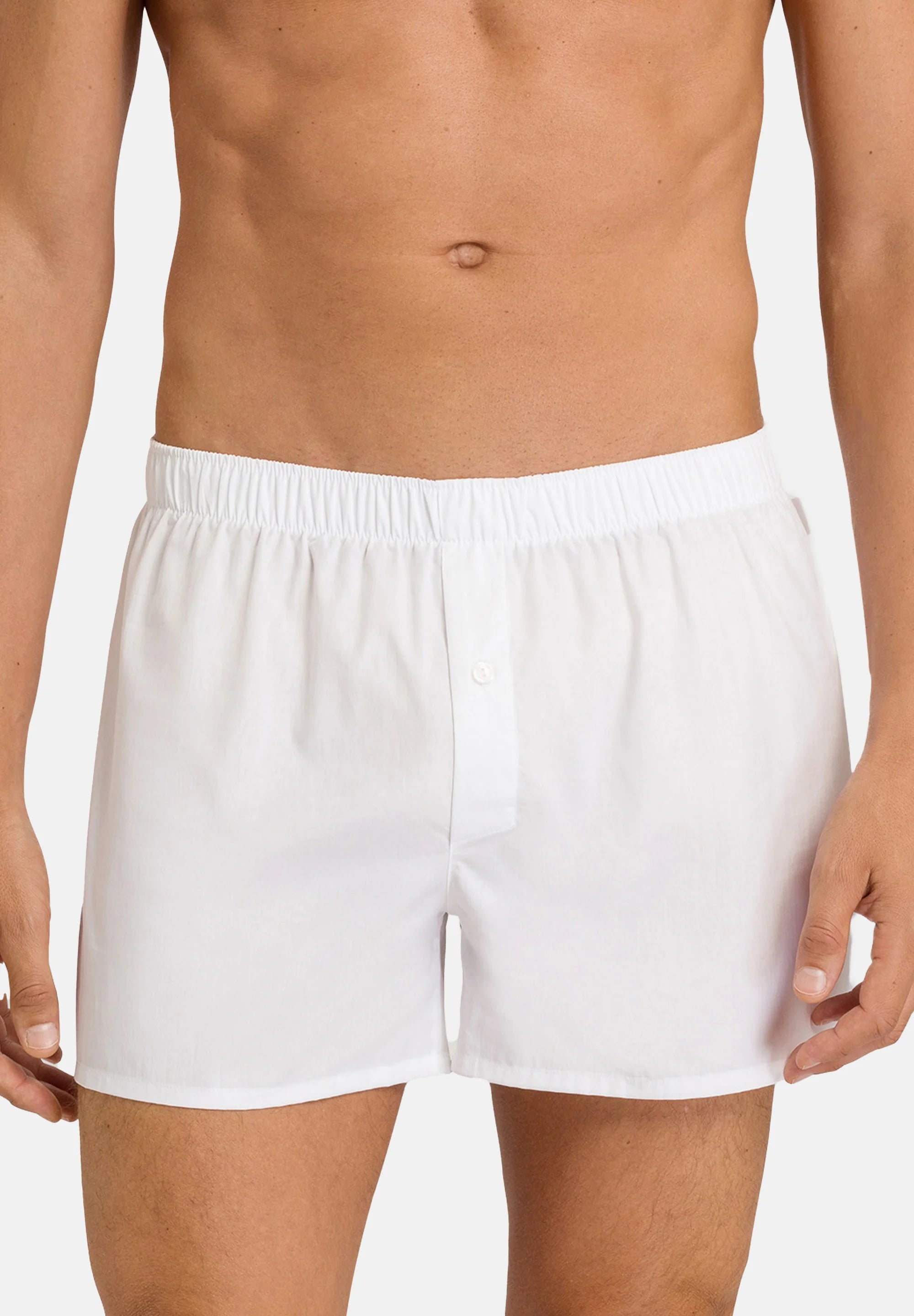 HANRO 2 Pack Boxer Shorts – White