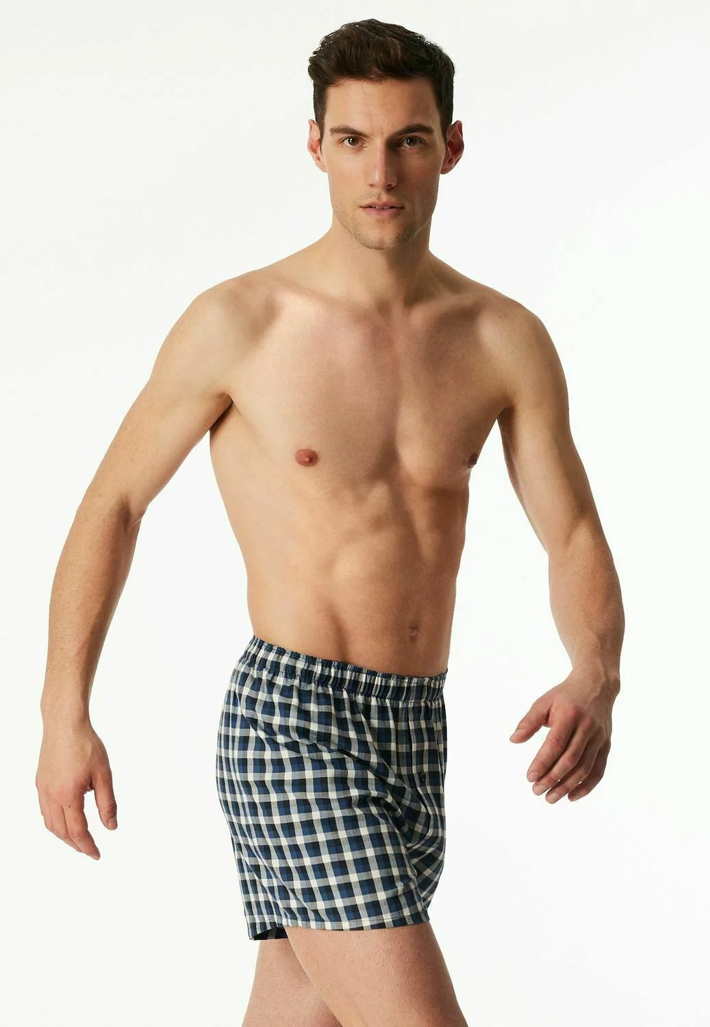 Schiesser Cotton Boxer Shorts 4 Pack – Assorted Colours