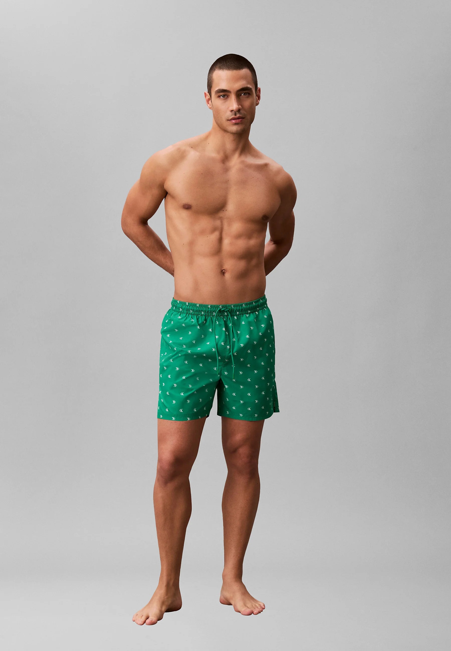 Short de bain Calvin Klein – Logo diamant Mardi Gras