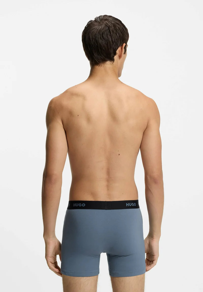 HUGO Triplet Pack Trunks – Gemustert Dreizehn