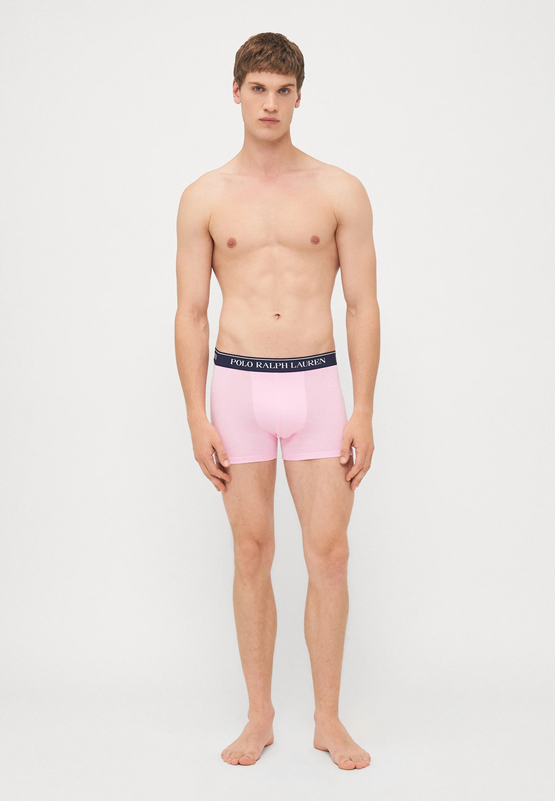Polo Ralph Lauren Cotton Stretch Trunks – 5 Pack – White, Pink, Light Blue, Berry, Navy