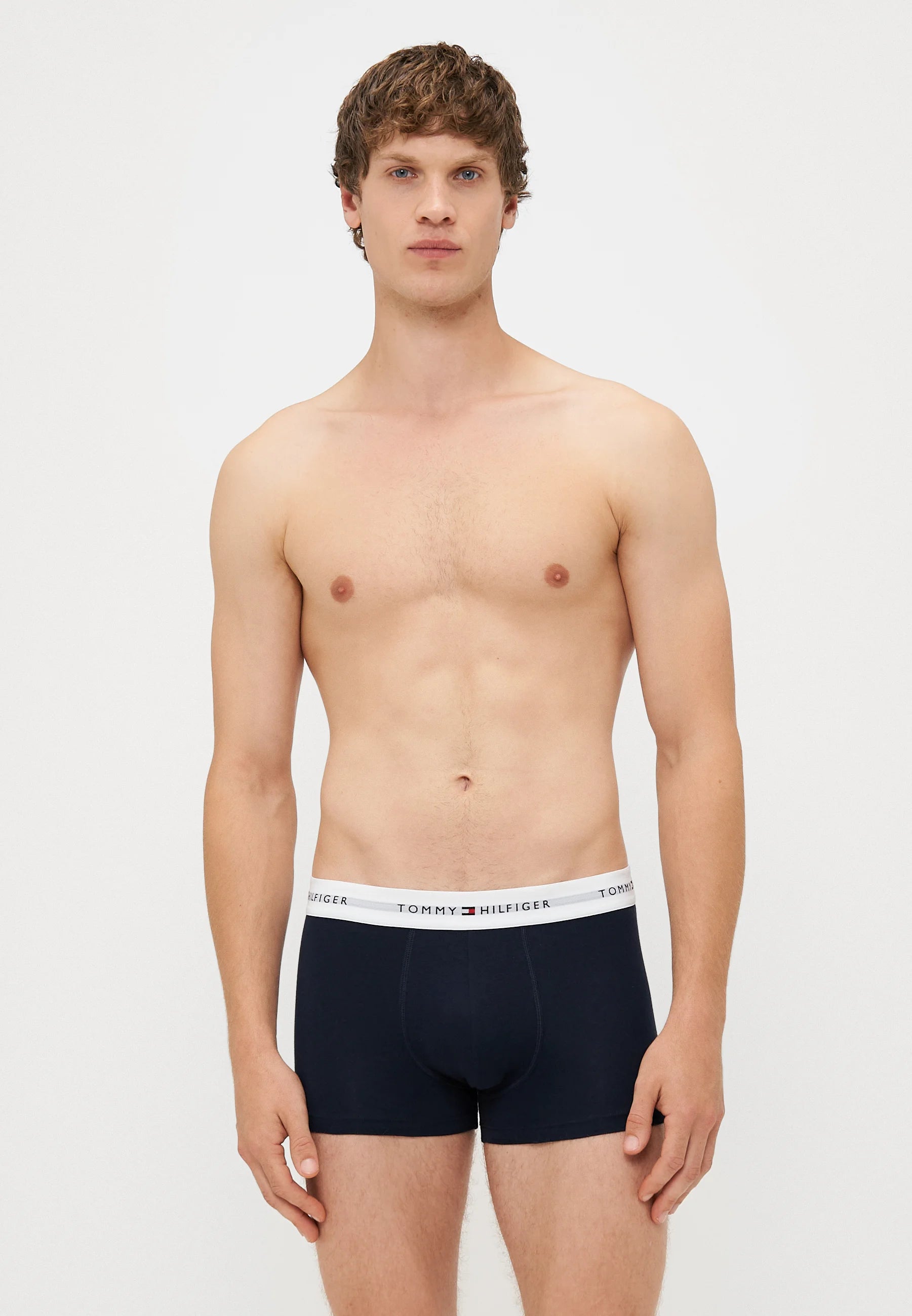 Tommy Hilfiger Signature Trunk 5er-Pack – Desert Sky, Antiksilber, Weiß