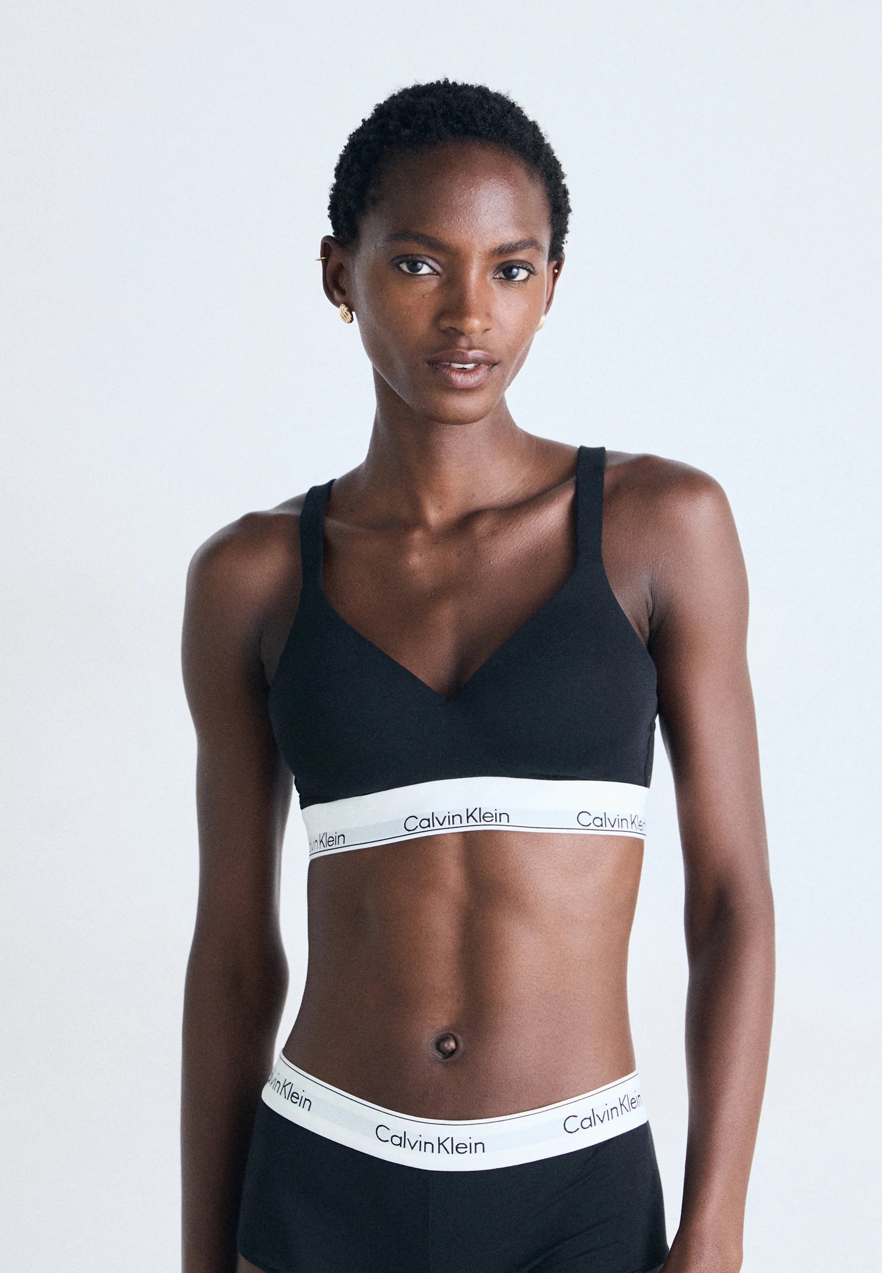 Calvin Klein Icon Lift Bralette T-Shirt Bra – černá