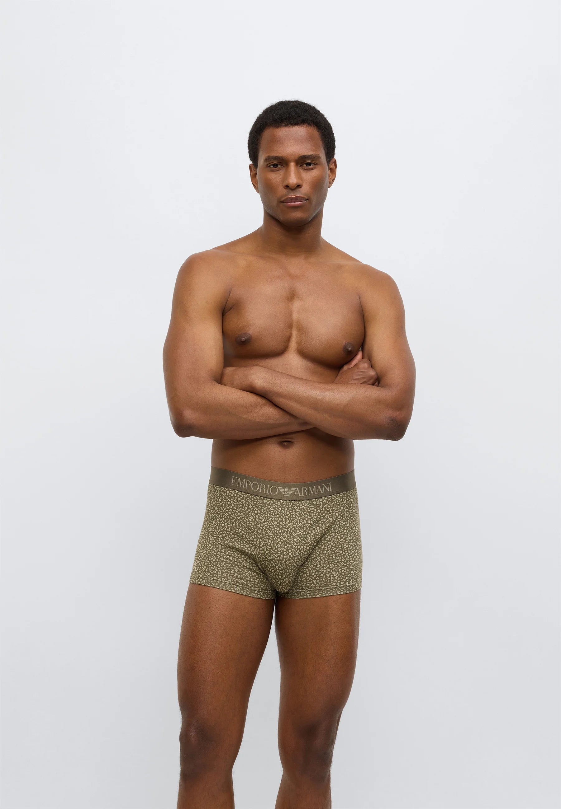 Lot de 2 boxers Emporio Armani PATTERN MIX - Vert
