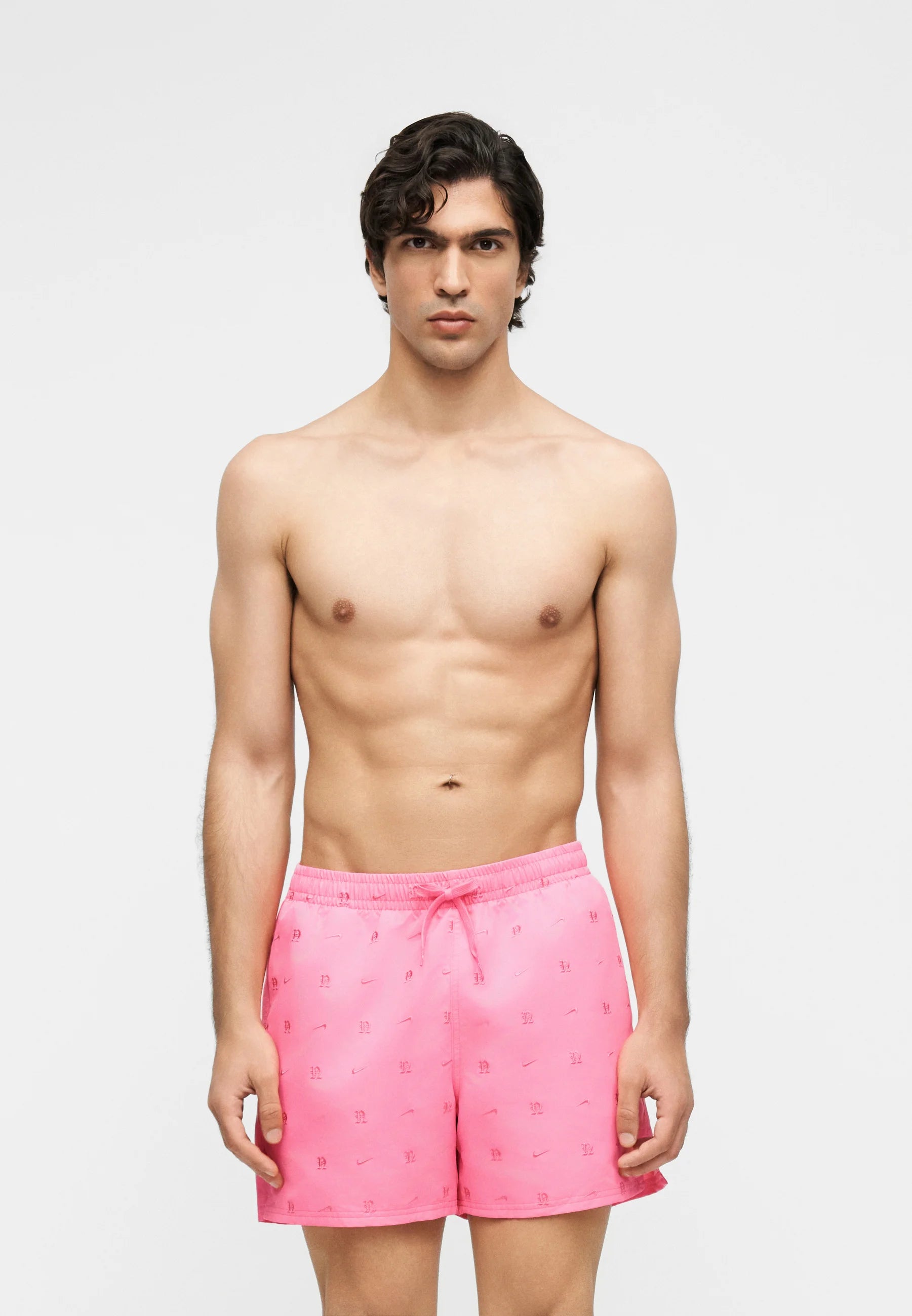 Short de bain Nike Swim Breaker Lux Letter Volley - Rose Lueur