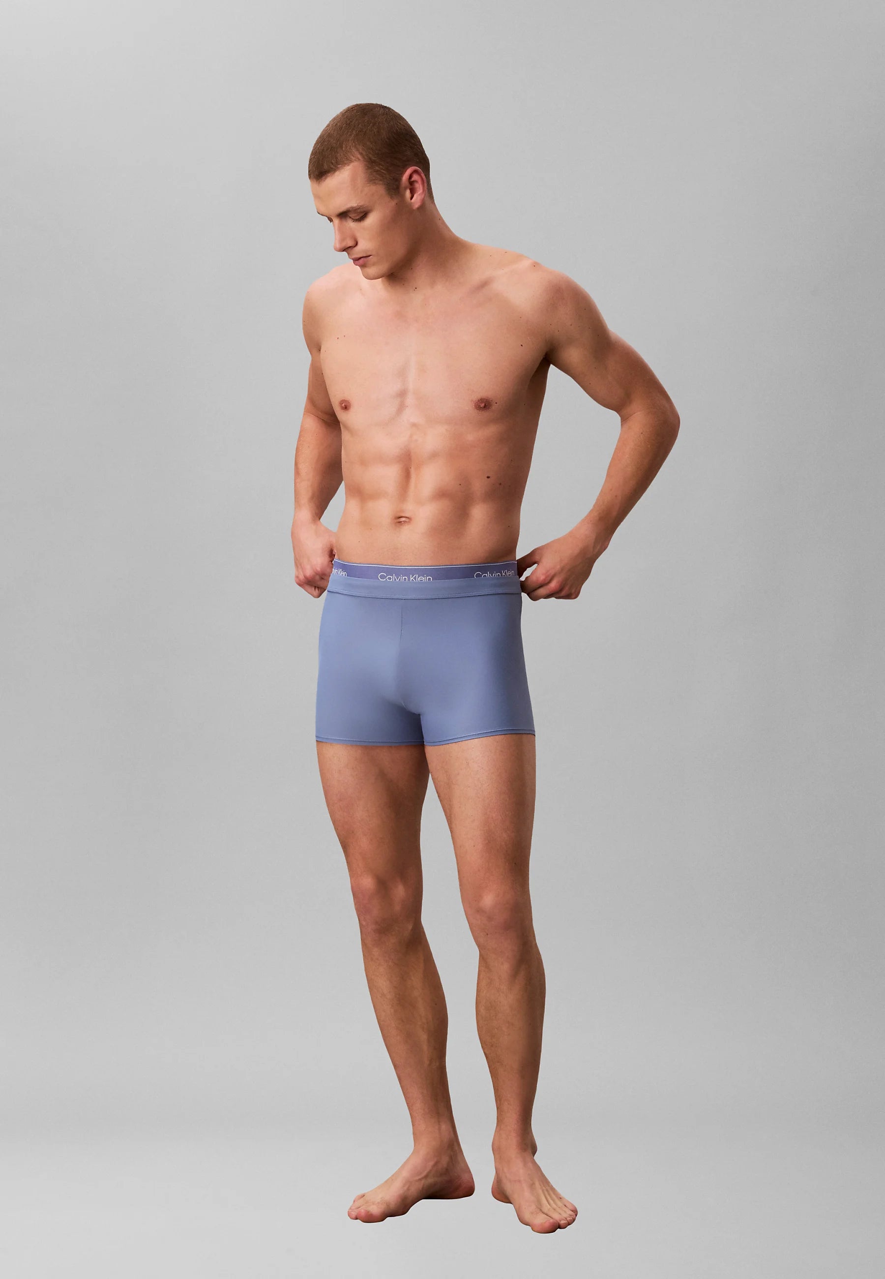Calvin Klein Swim Trunks – Blue Tulip