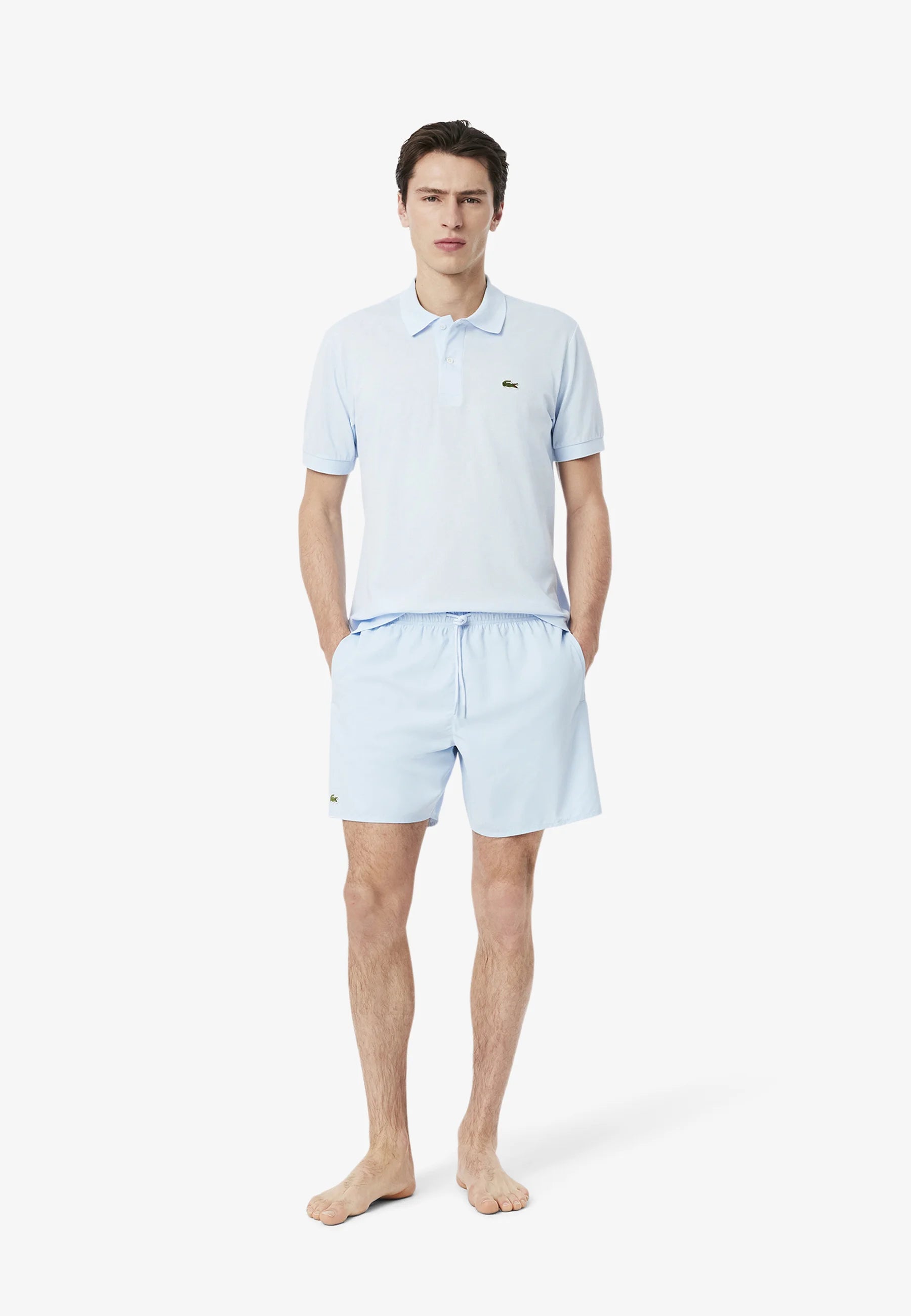 Lacoste Swim Shorts – Bleu Clair Vert FGI