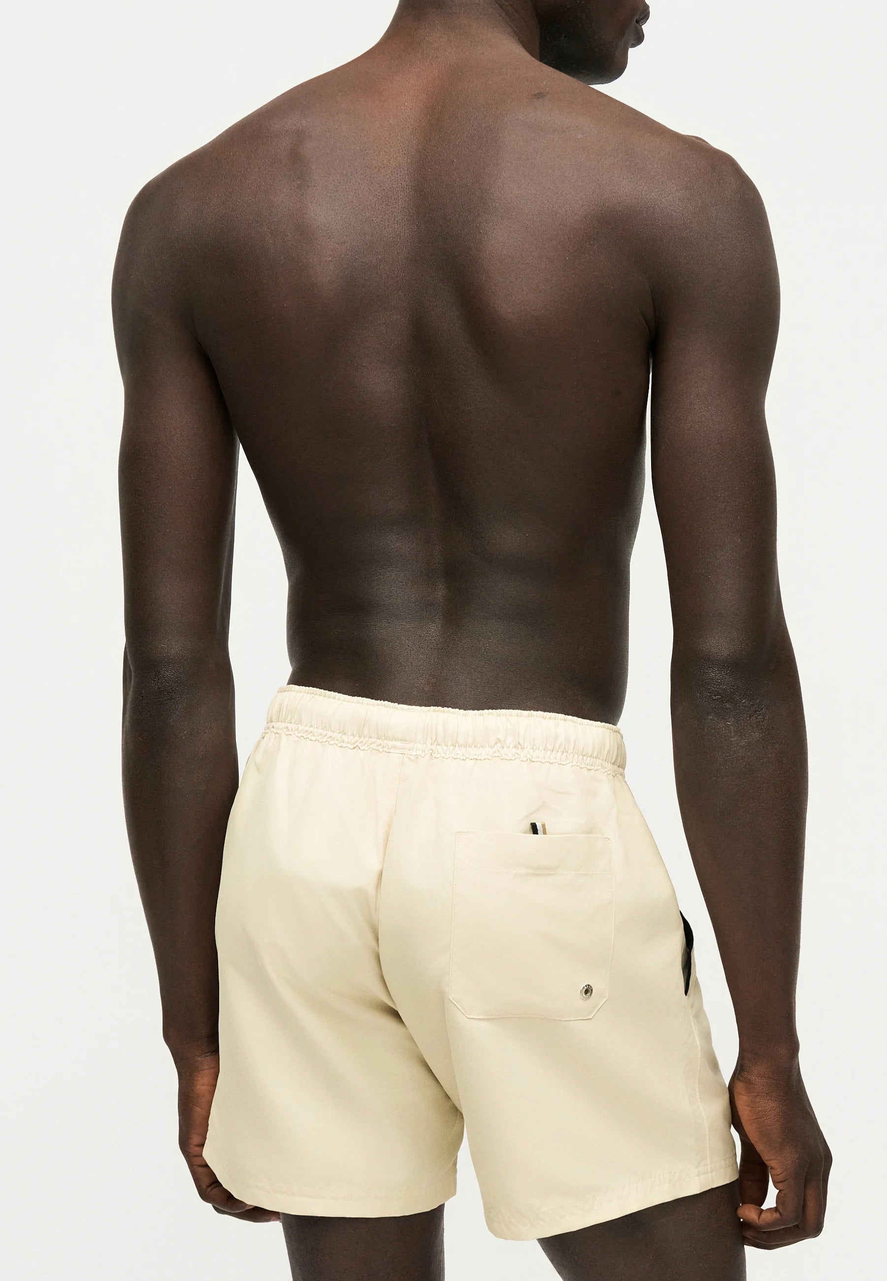 BOSS Dogfish Swim Shorts – White