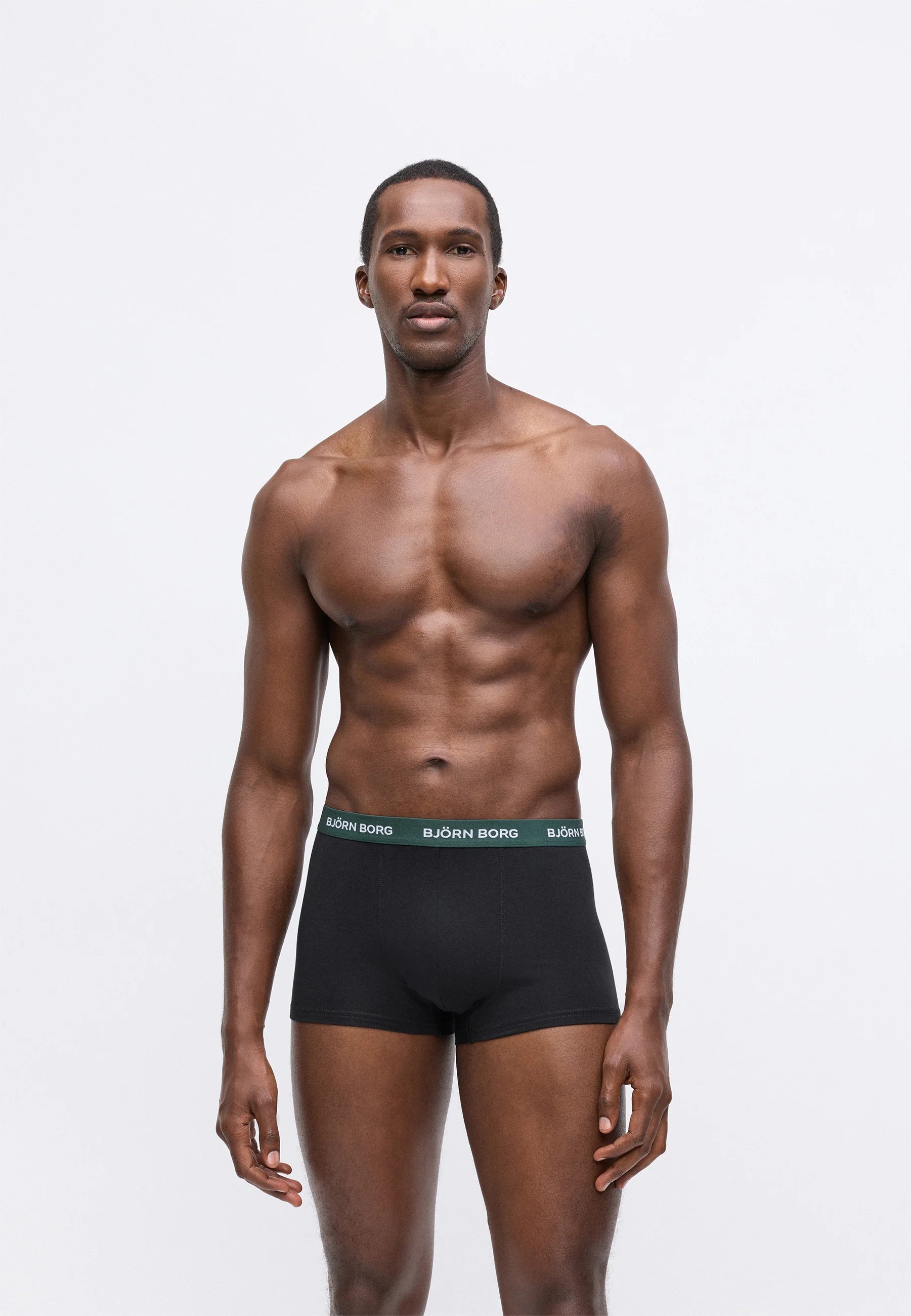 Björn Borg Stretch Trunk 3 Pack – Trunks – Black