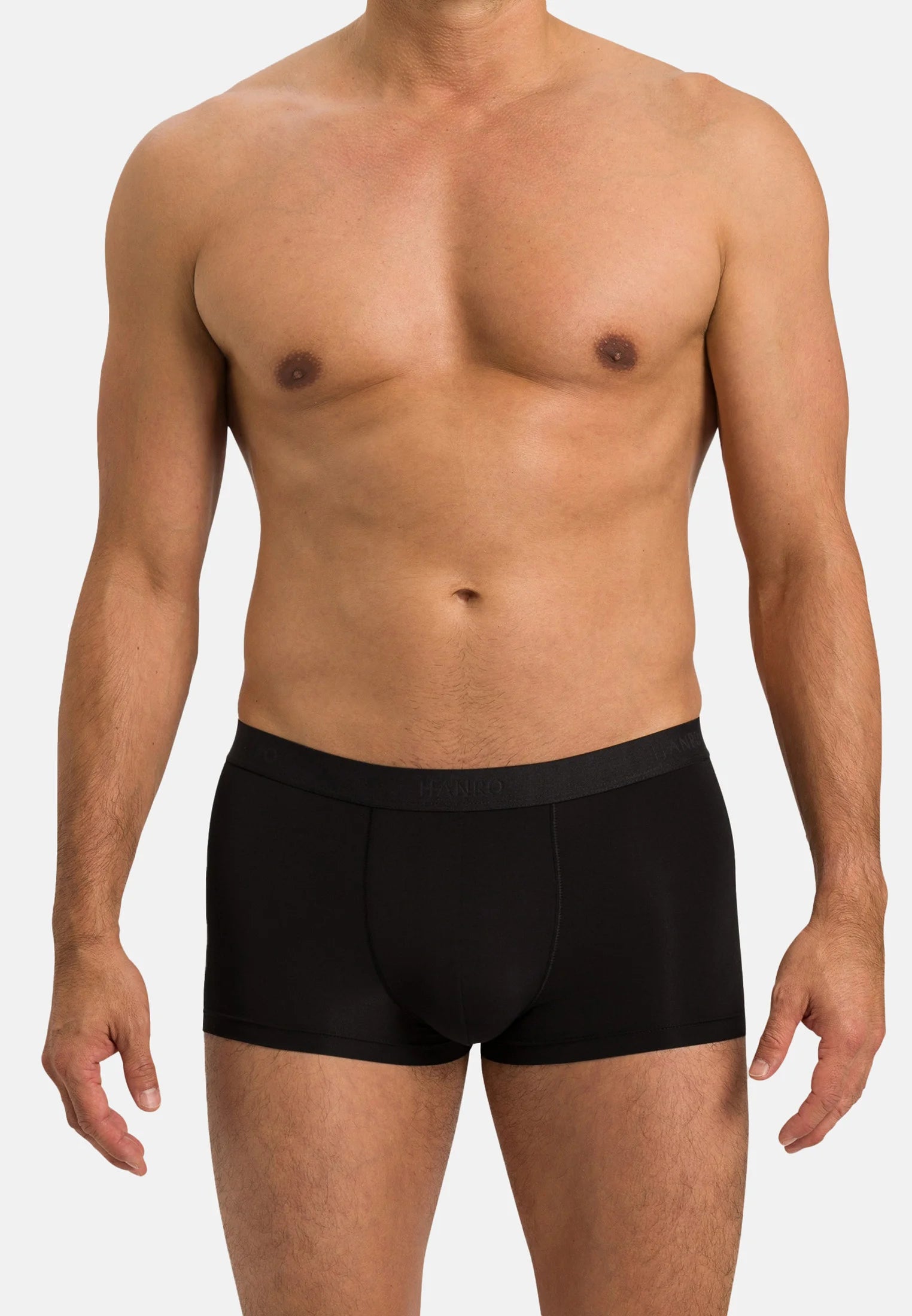 HANRO MICRO TOUCH Boxer – Noir