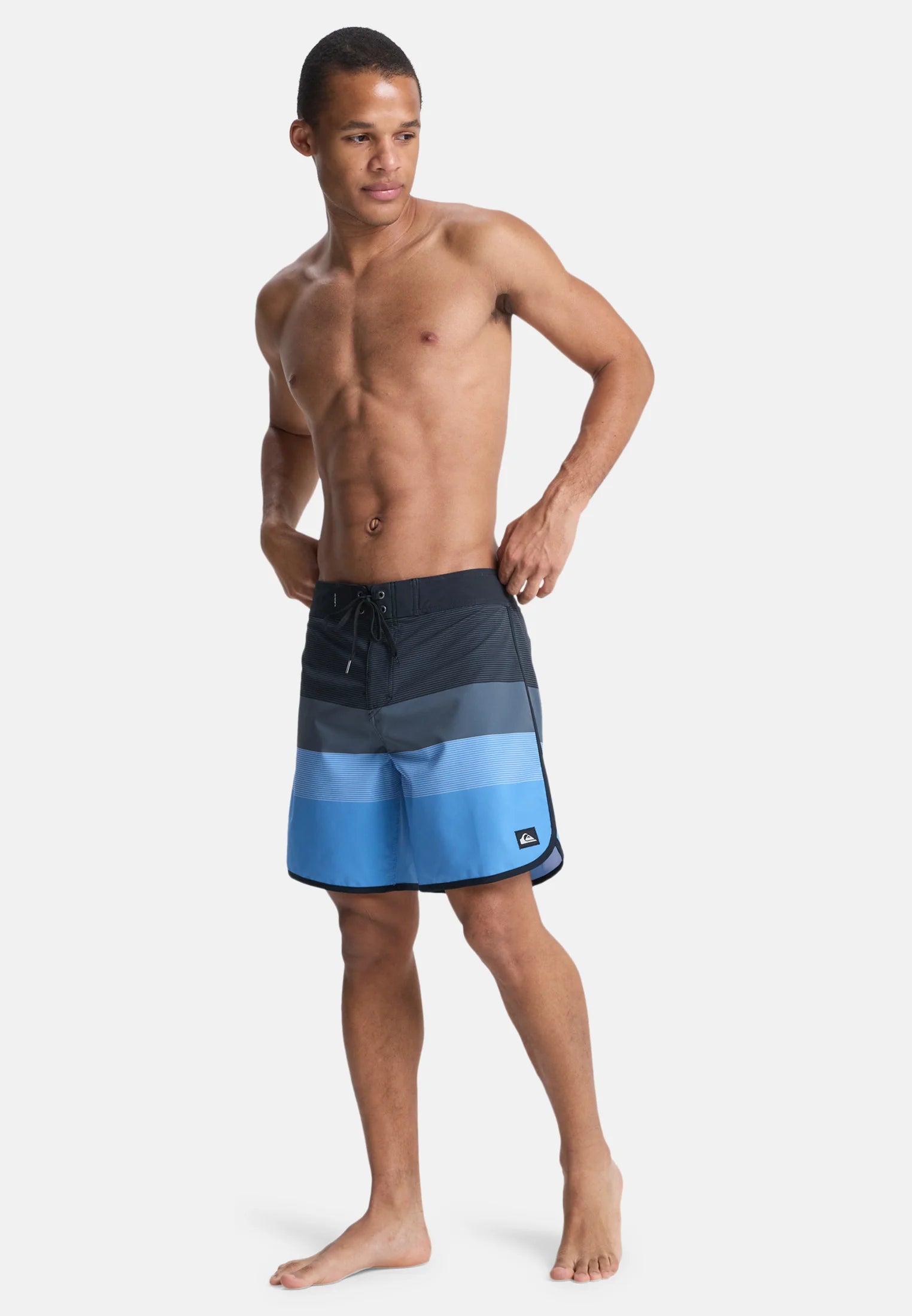 Plavkové šortky Quiksilver Surf Scallop 18 – modré
