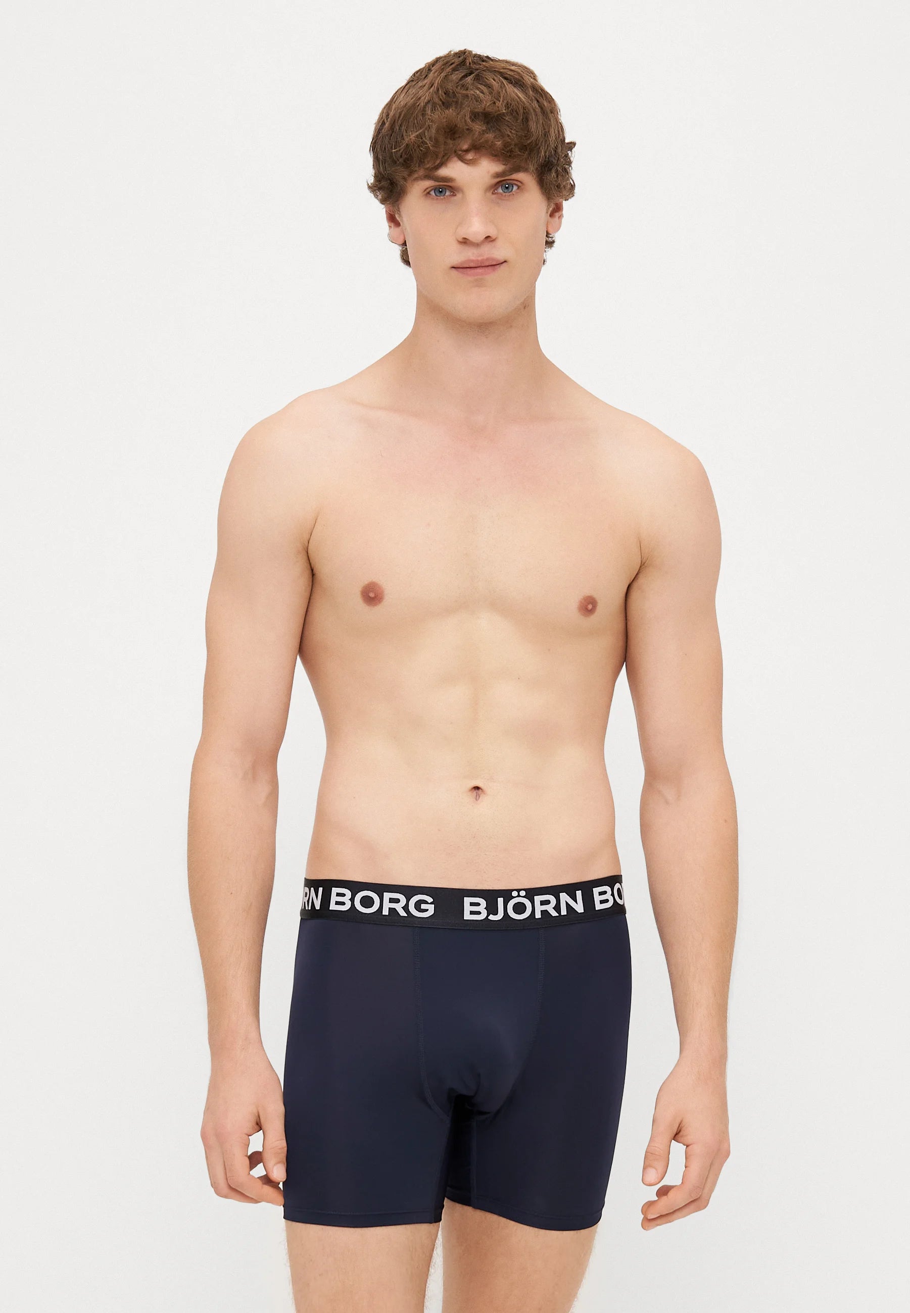 Björn Borg Sports 5 Pack Boxer Briefs – Blue, Black