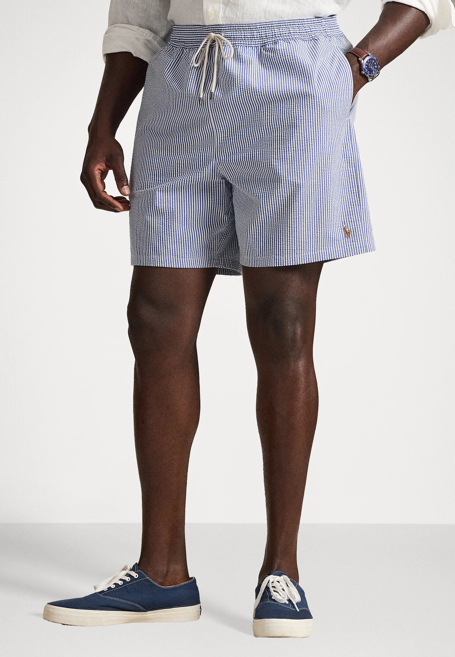 Spodenki kąpielowe Polo Ralph Lauren Big & Tall Cruise Royal Traveler – niebieskie