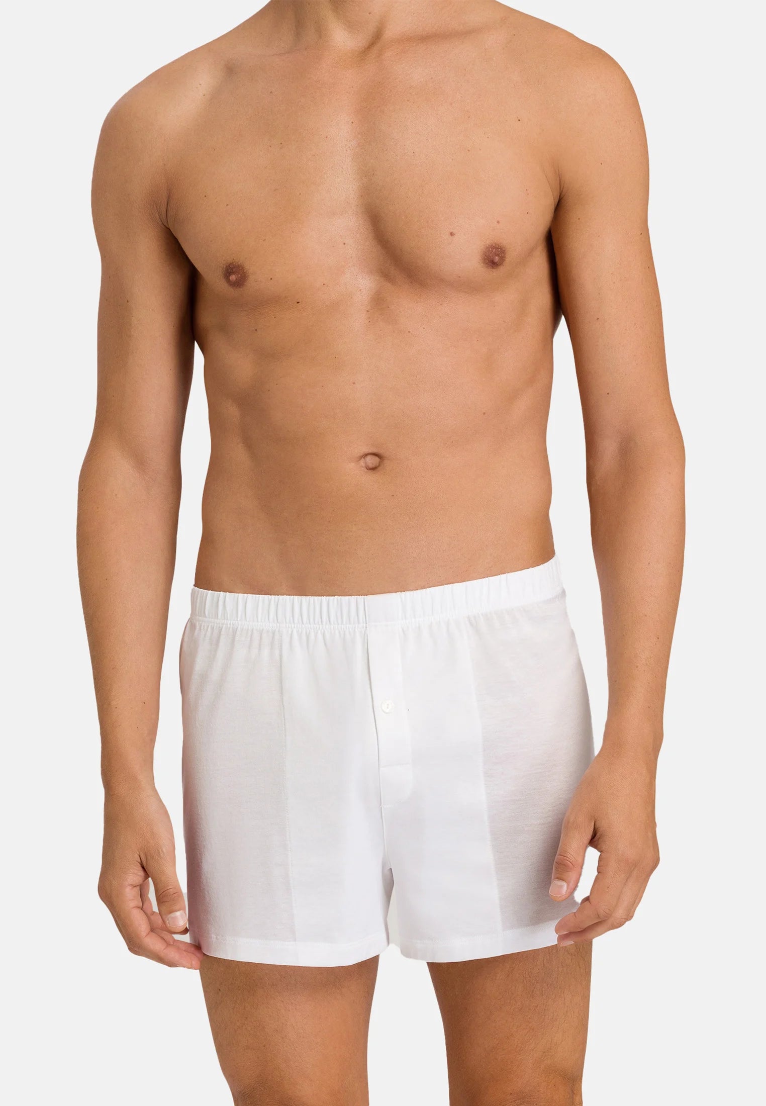 Bokserki HANRO SPORTY – białe