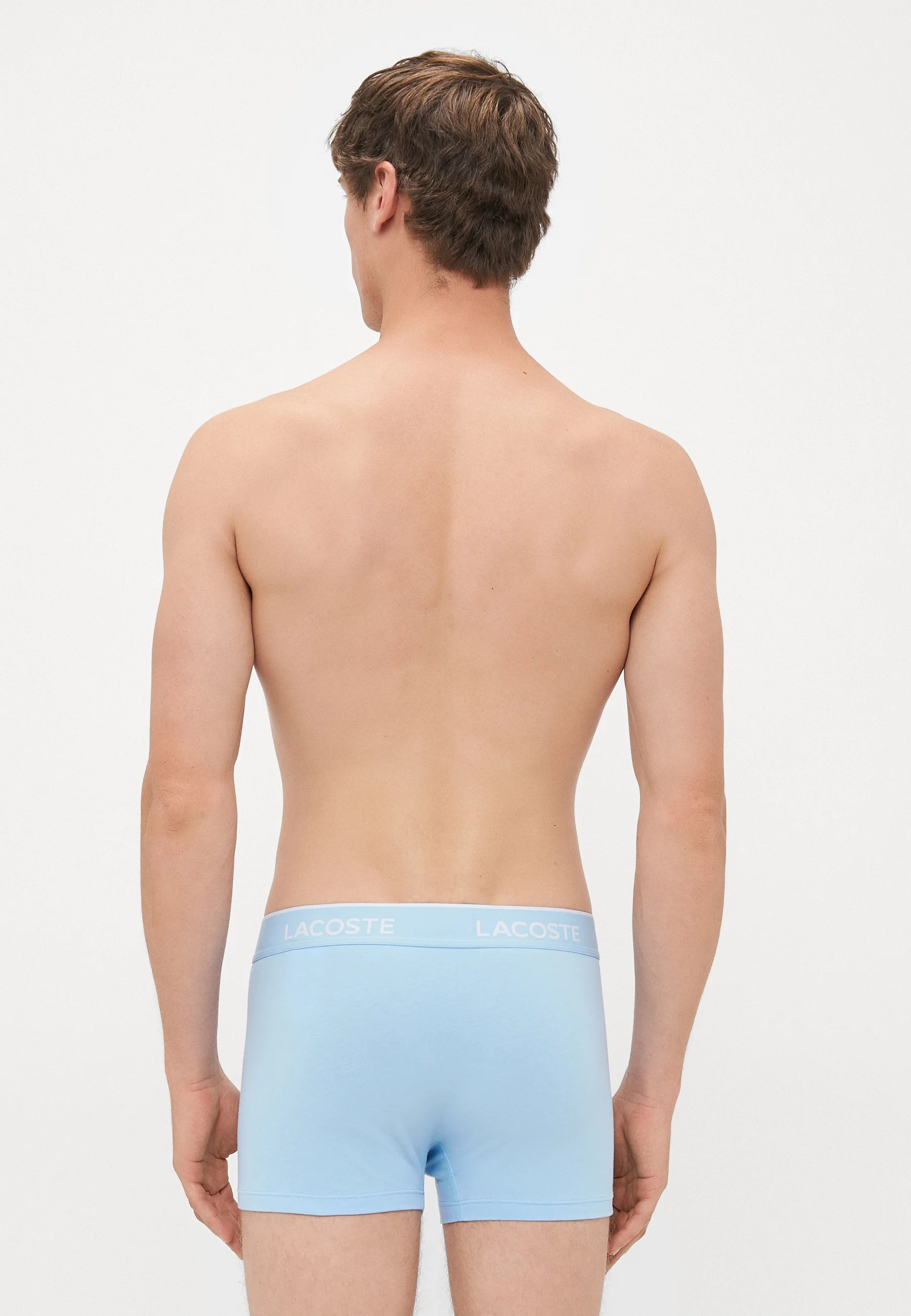Lacoste Spodní prádlo Trunk 5 Pack Stretch Trunks – přehled, Methylen, Navy Blue
