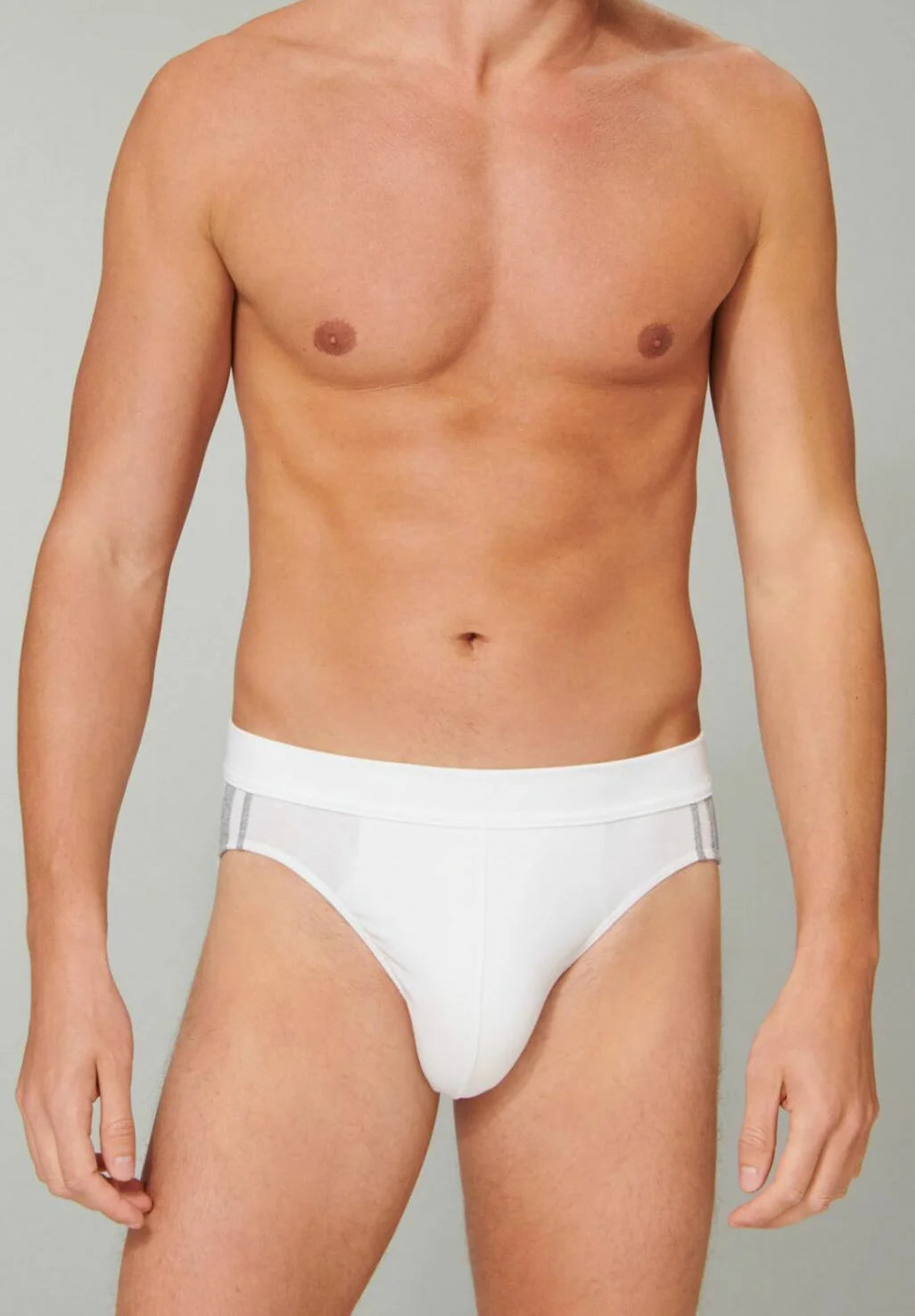 Schiesser Streifen Lot de 6 slips – Blanc