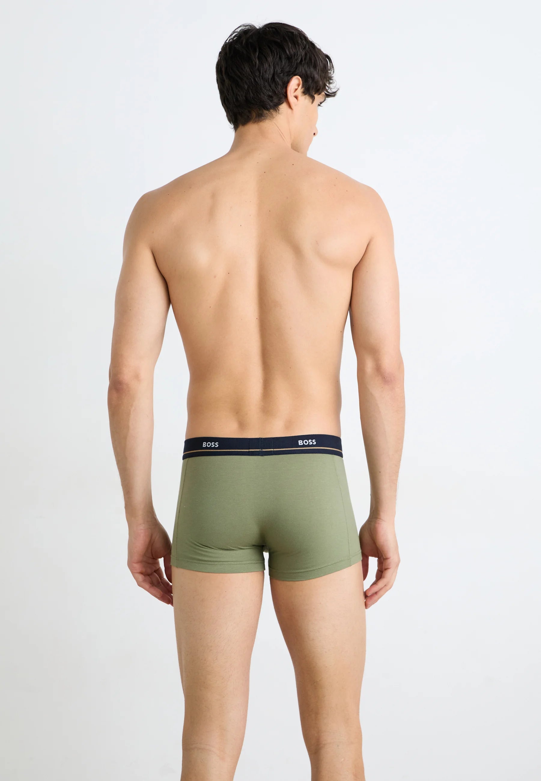 BOSS Trunk Essential 5 Pack – Trunks – Black, Green, Grey