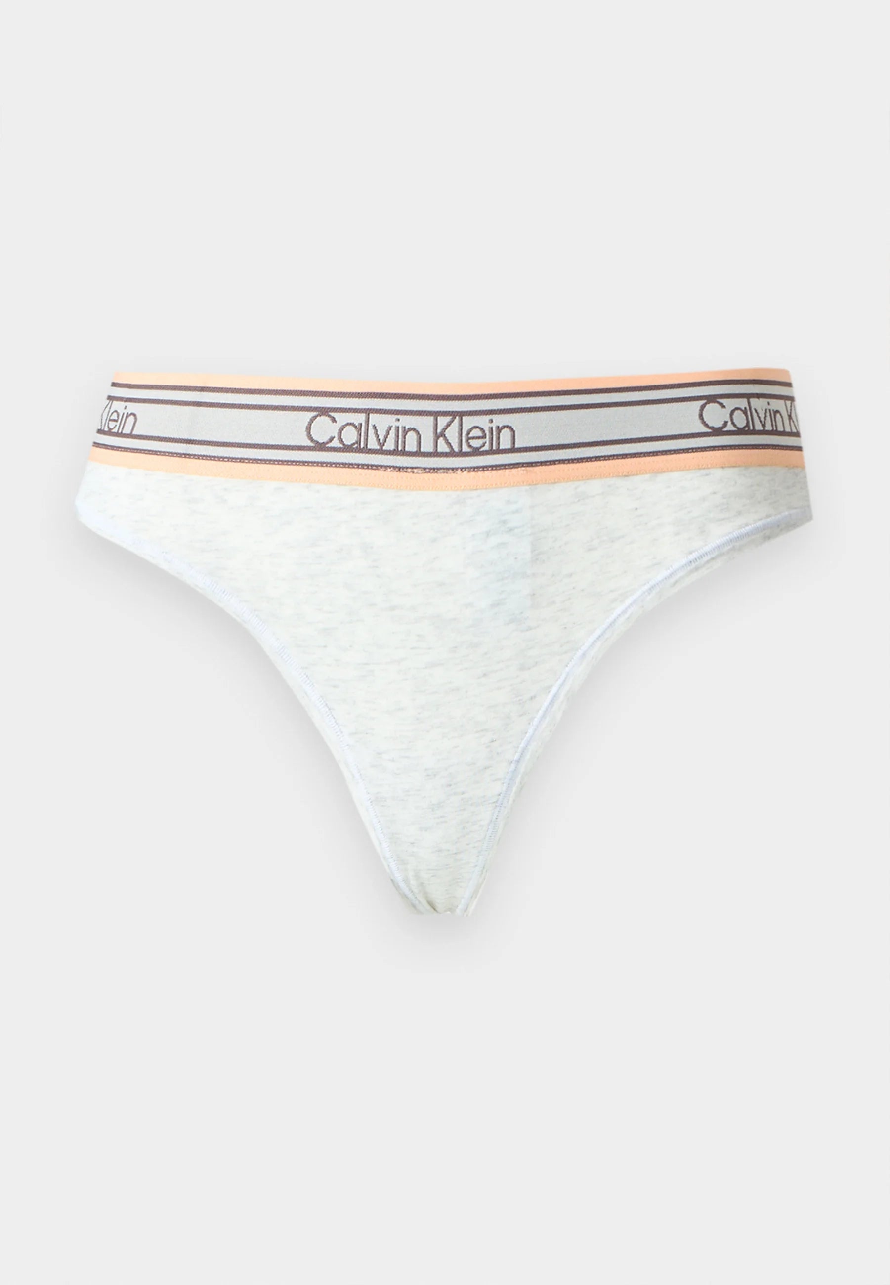 Calvin Klein Icon Thong – Snow Heather