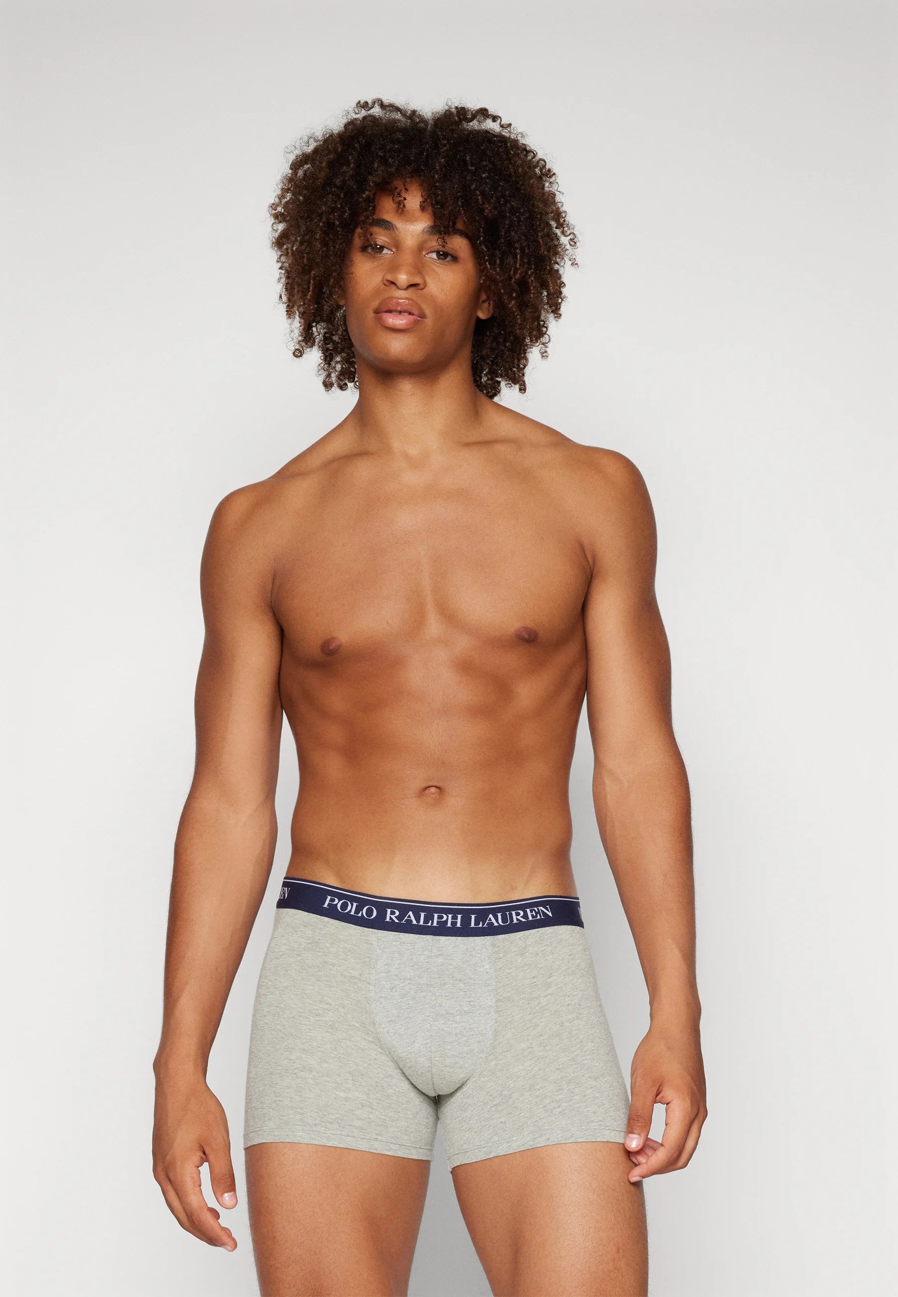 Polo Ralph Lauren Cotton Stretch Boxer Briefs – 3 Pack – Bordeaux, Grey, Dark Blue