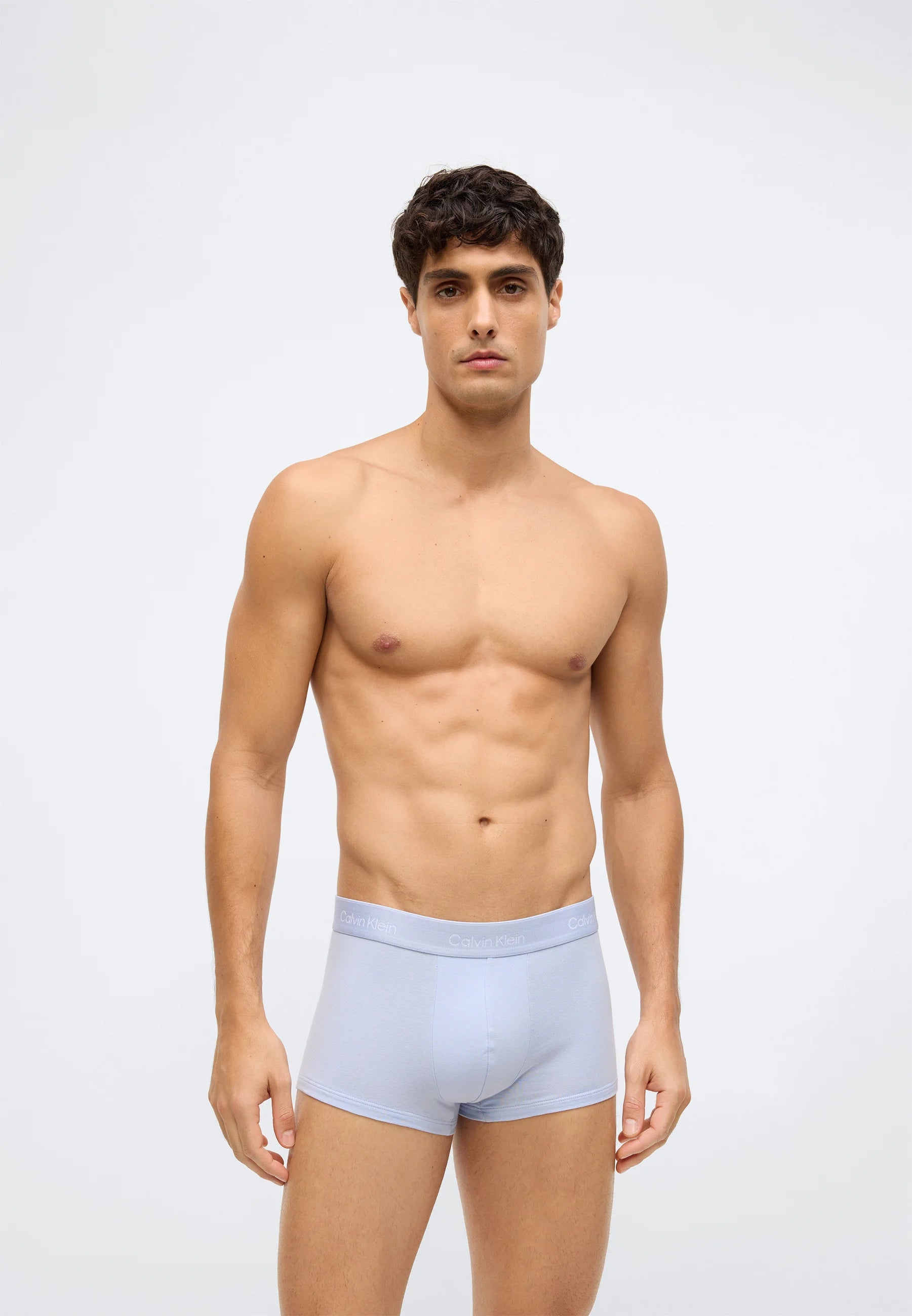 Calvin Klein Icon Cotton Stretch Low Rise Trunks – 5 Pack – Black, Royalty, Casual Blue, Turbulence