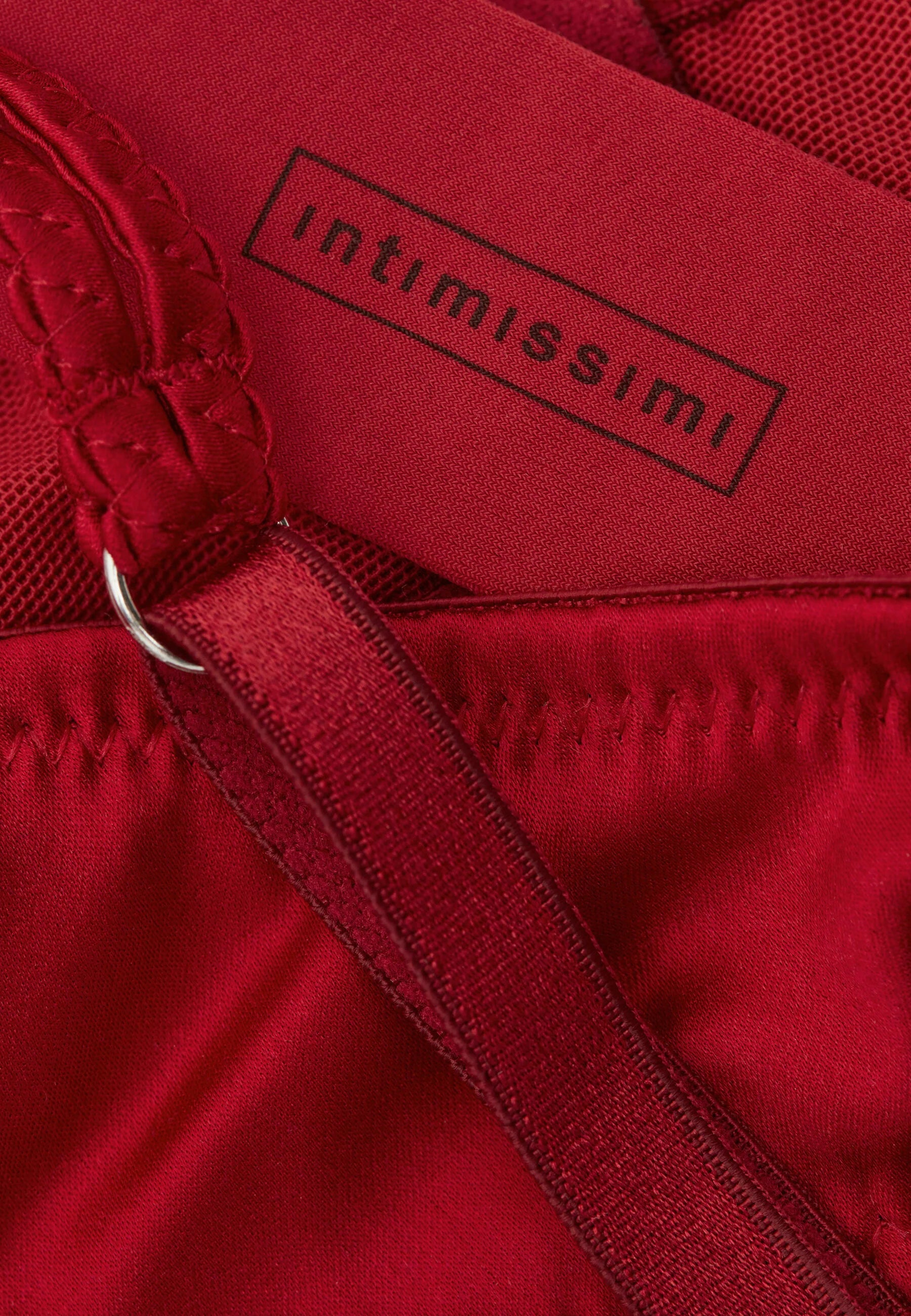 Podprsenka s kosticí Intimissimi Sofia Silk – červená