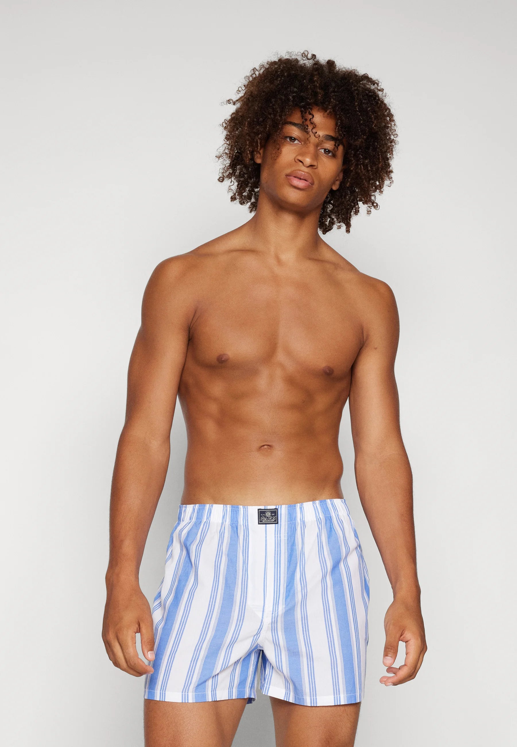 Polo Ralph Lauren Bavlněné boxerky – 3 balení – bílá, modrá