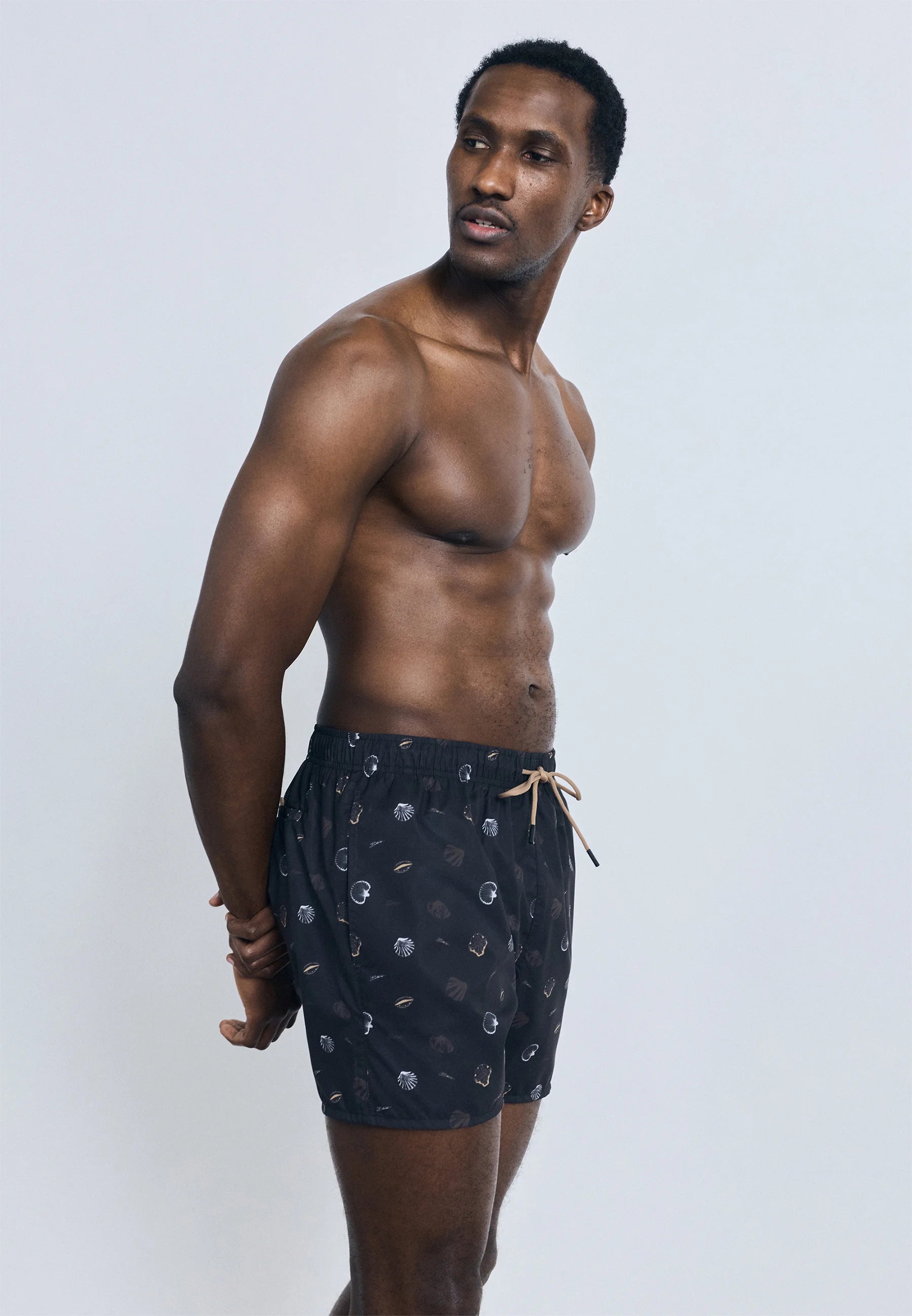 BOSS Sunfish Badeshorts – Schwarz