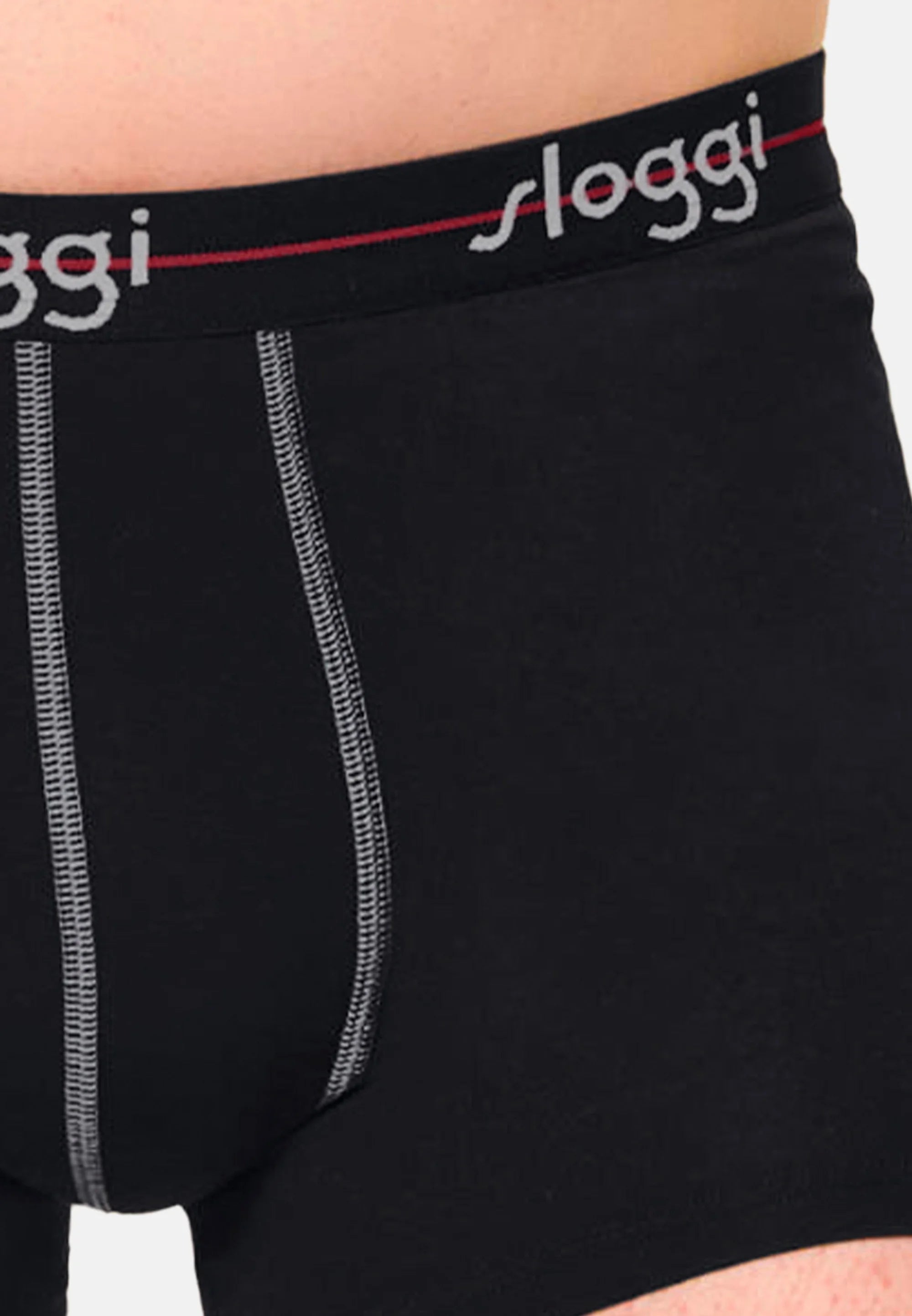 Sloggi Boxer Briefs 4 Pack – Red , Dark Combination
