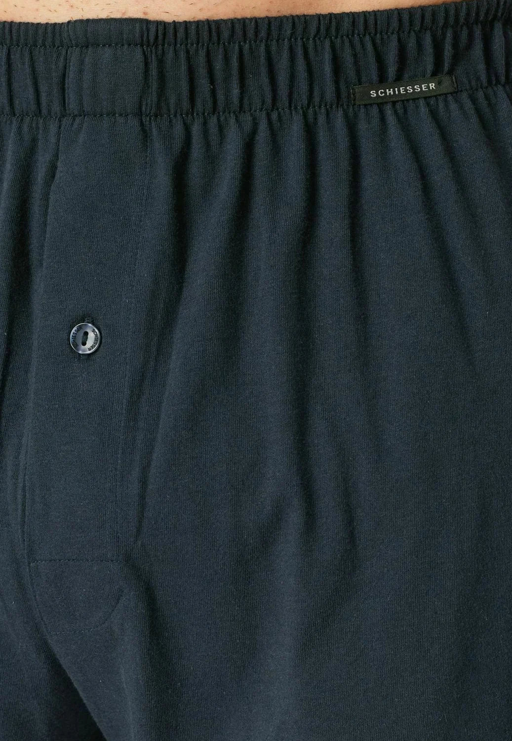 Schiesser Classic Cotton Boxer Shorts 4 Pack – Navy
