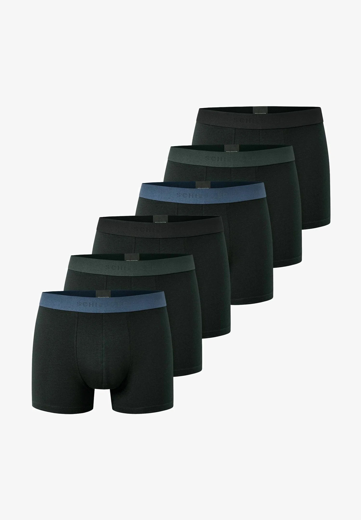 Schiesser 6er-Pack Unterhosen – verschiedene Farben