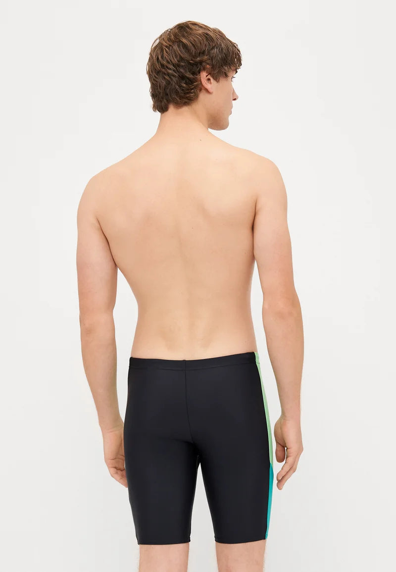 Speedo Dive Jammer – Nero, gemma turchese