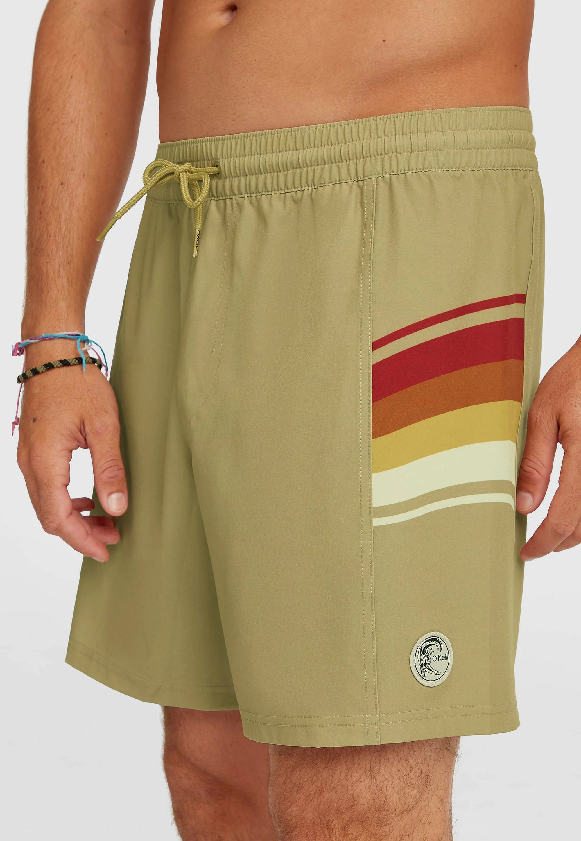 Plavecké šortky O’Neill Originals Side Panel – Oak Ridge