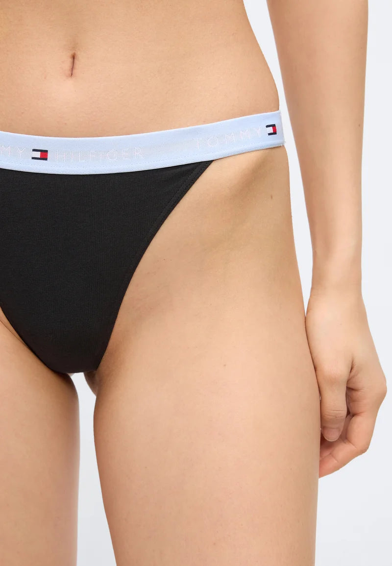 Tommy Hilfiger Thong Thong 3-Pack – Sweet Blue, Peach Dusk, Jade