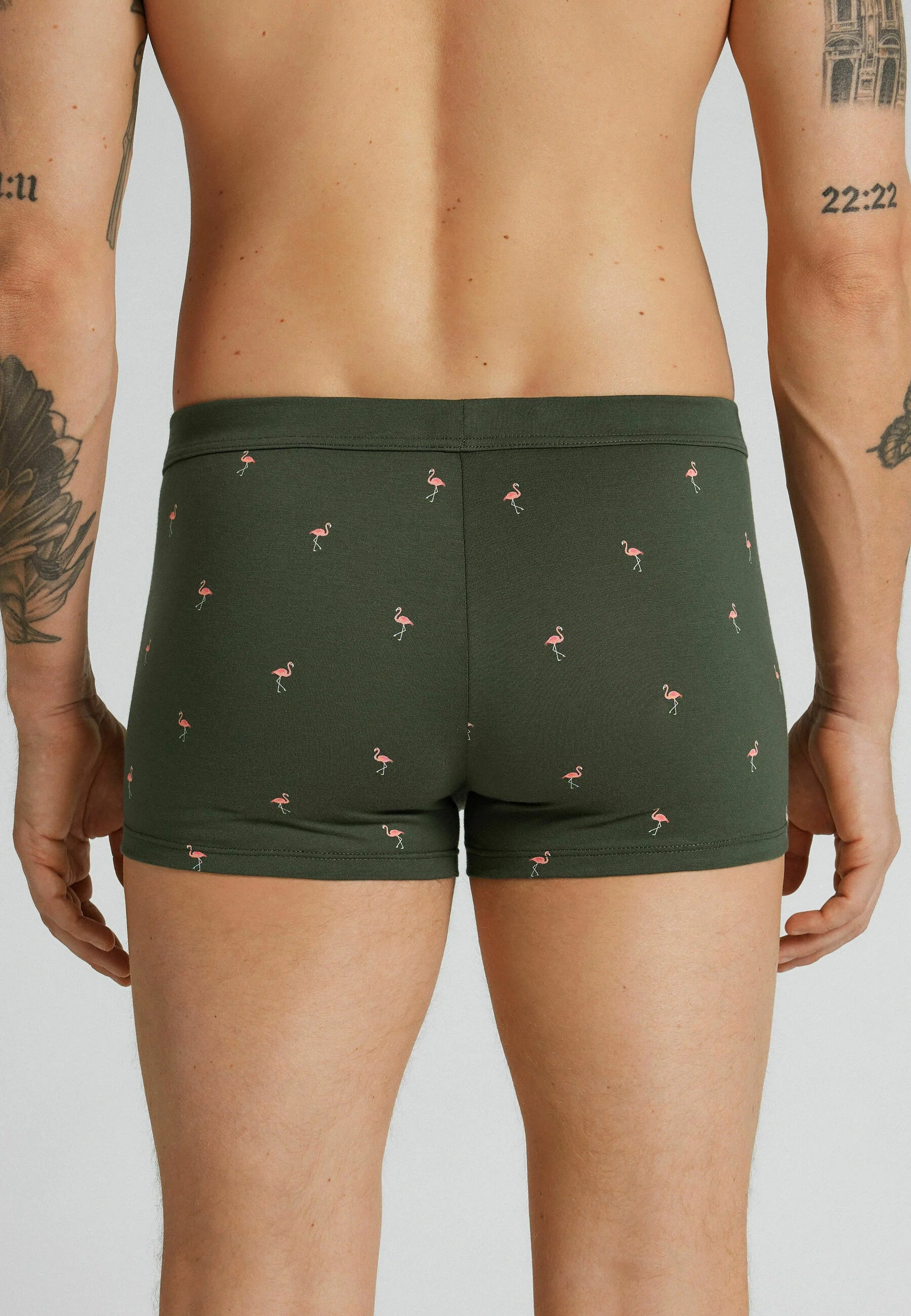 IUMAN Intimissimi Uomo Stretch bavlněné boxerky – zelené