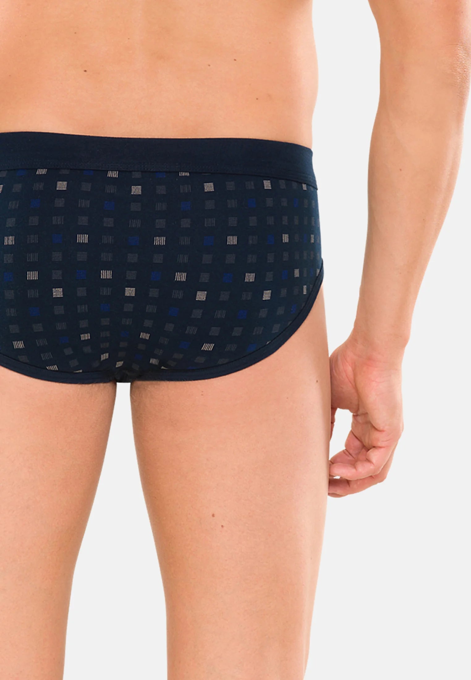 Schiesser Essentials Feinripp Briefs 4 Pack – Navy