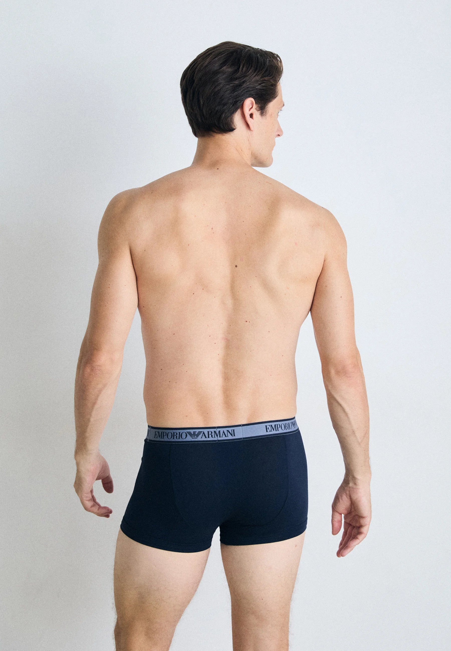 Emporio Armani Trunks 3 Pack – modrá