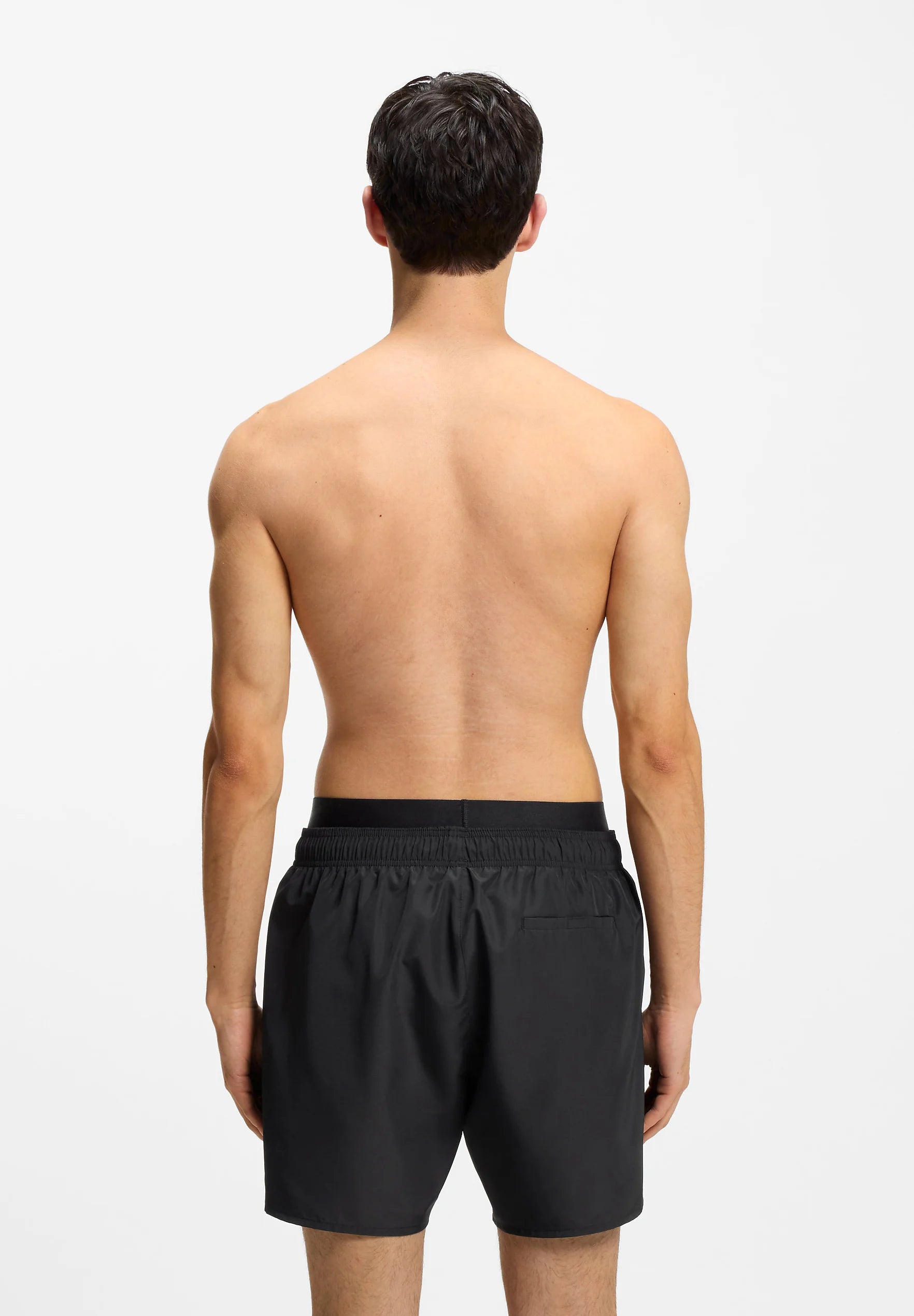 HUGO Galaxy Swimming Shorts – Black