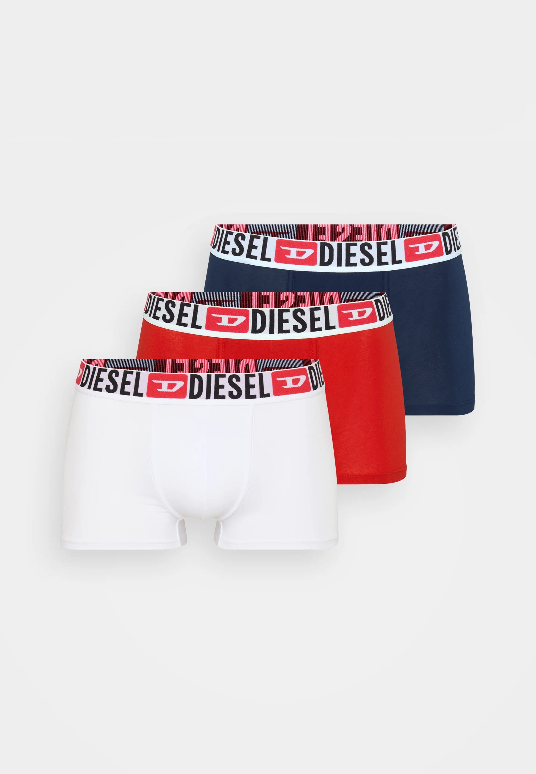 Kufry Diesel Damien Threepack 3 Pack – bílá, červená, tmavě modrá